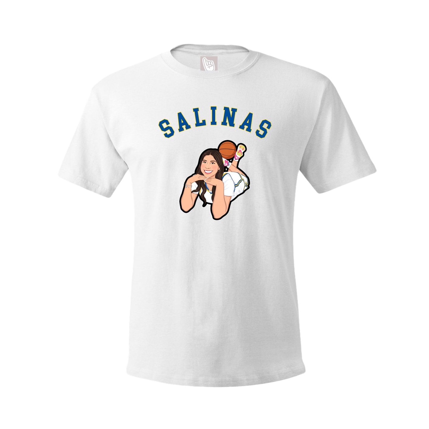 Youth Tee — Shirsey Arch in White