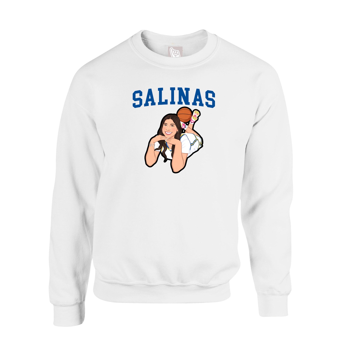 Fleece Crew — Shirsey in White