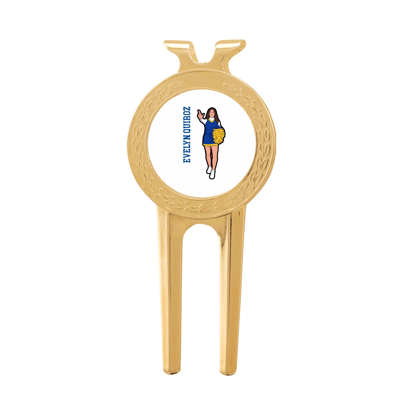 Divot Tool with Ball Marker — Name Vertical in Classic