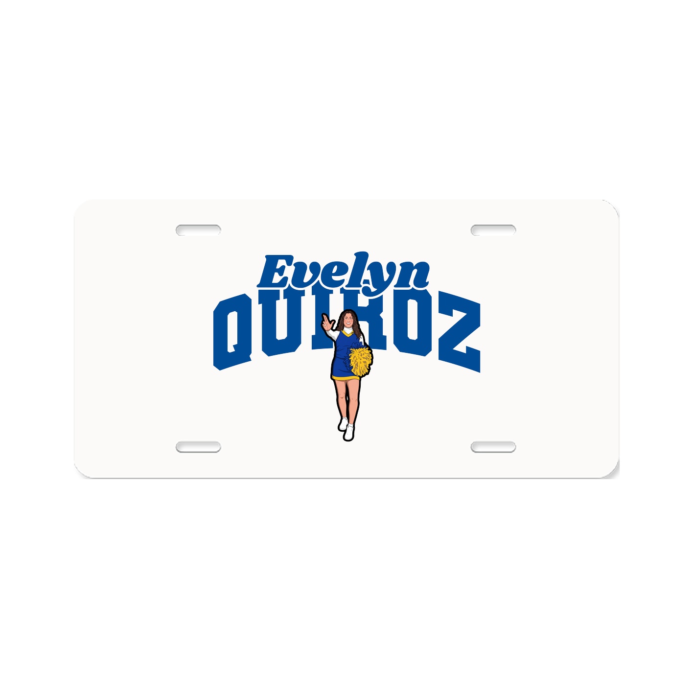 License Plate — Signature Arch in Classic