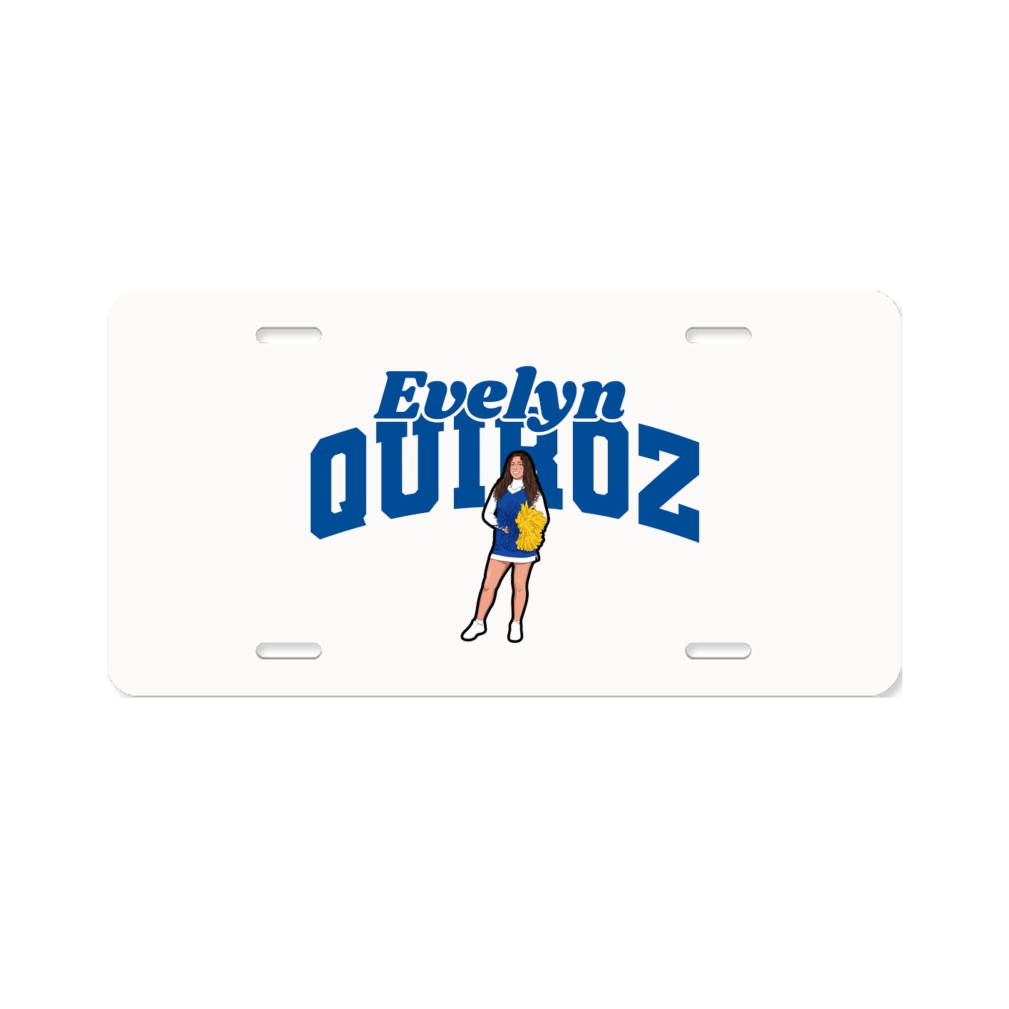 License Plate — Signature Arch in Classic