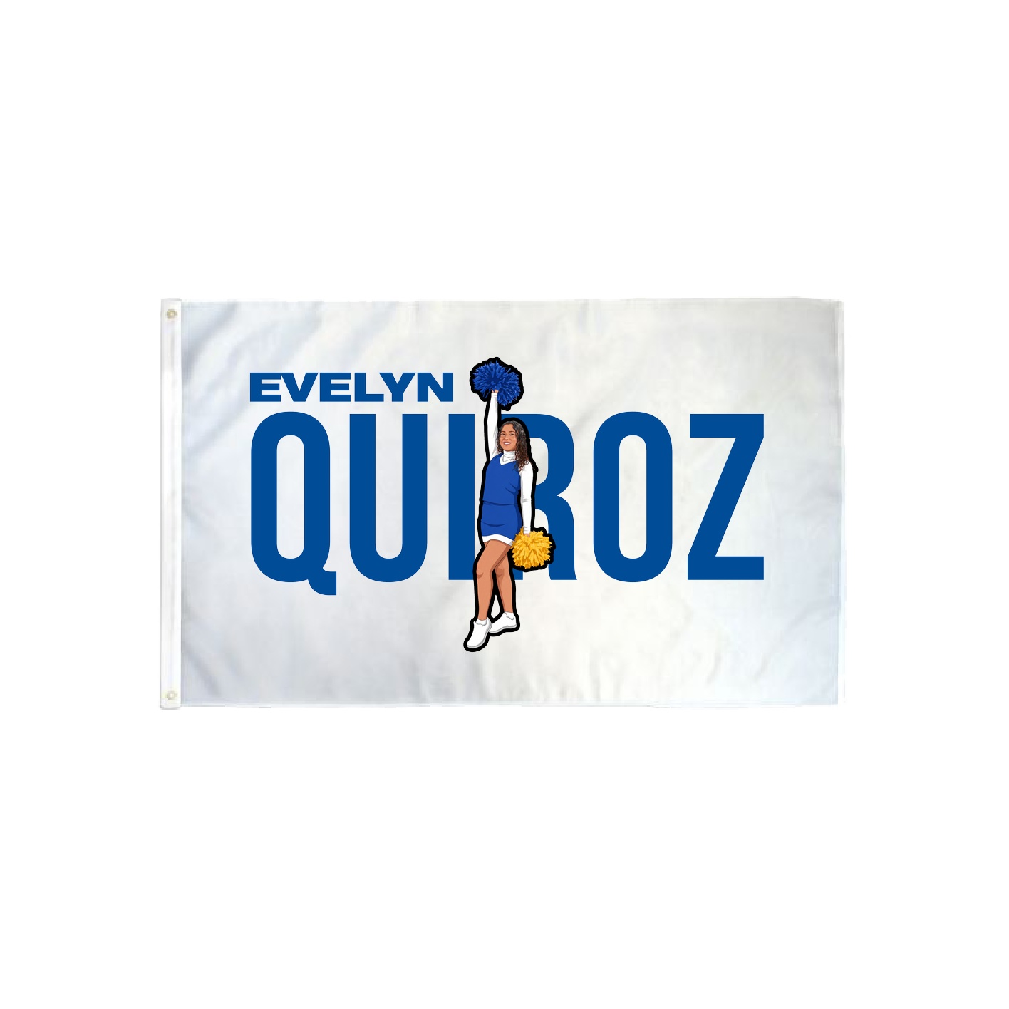 3x5 Flag — Player Name in Classic