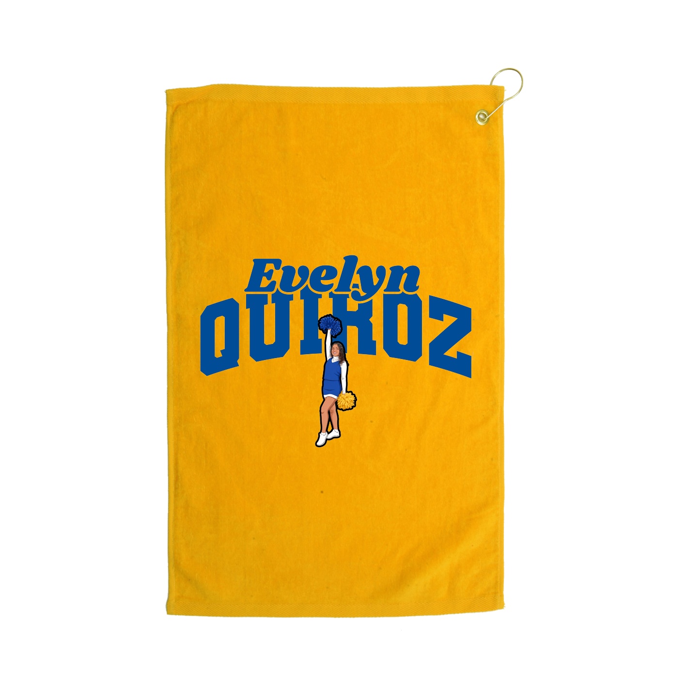 Golf Towel — Signature Arch in Gold