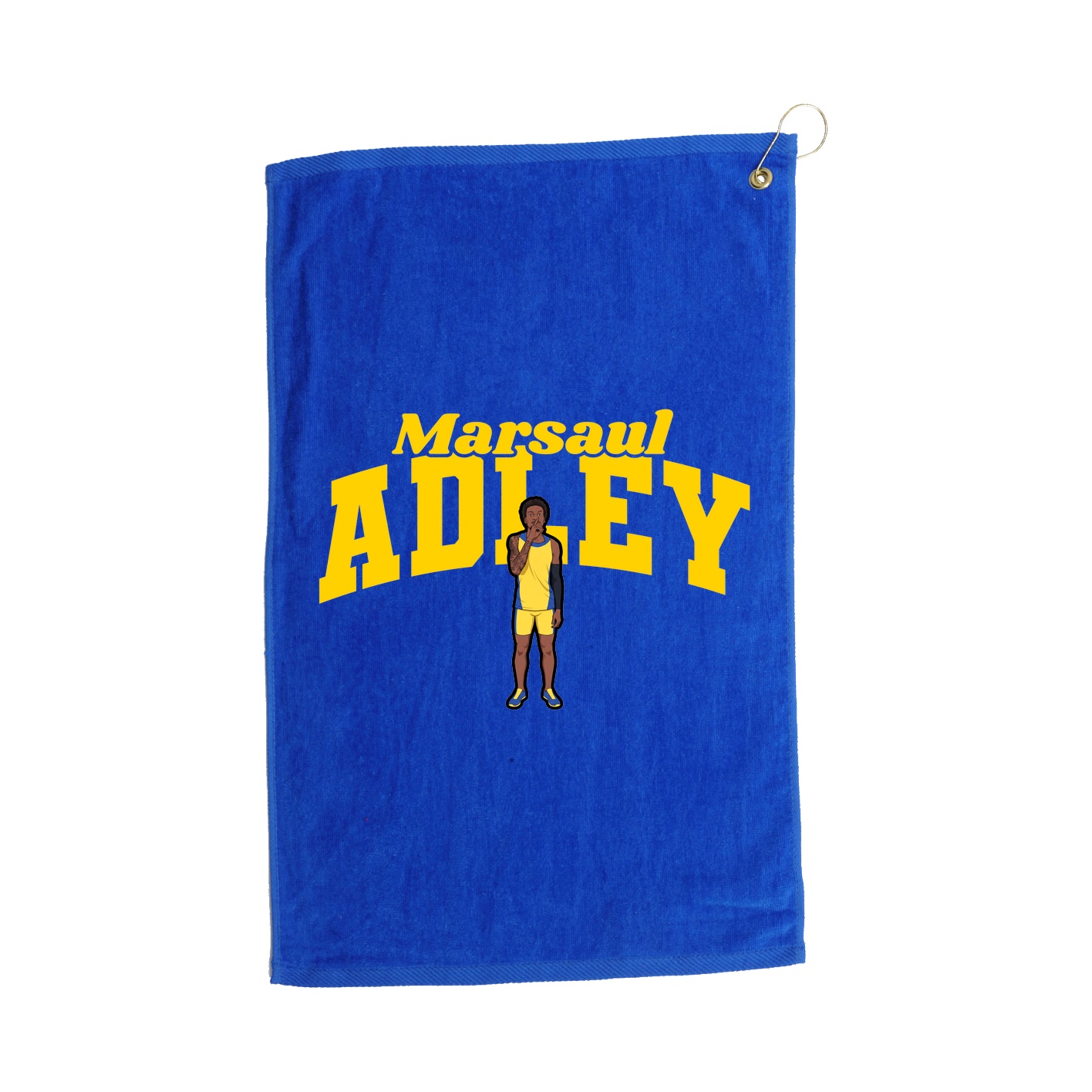 Golf Towel — Signature Arch in Royal