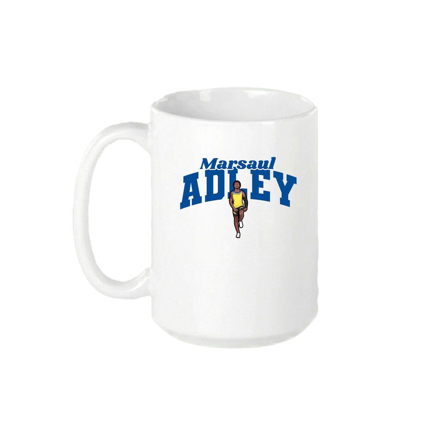 15oz Coffee Mug — Signature Arch in White