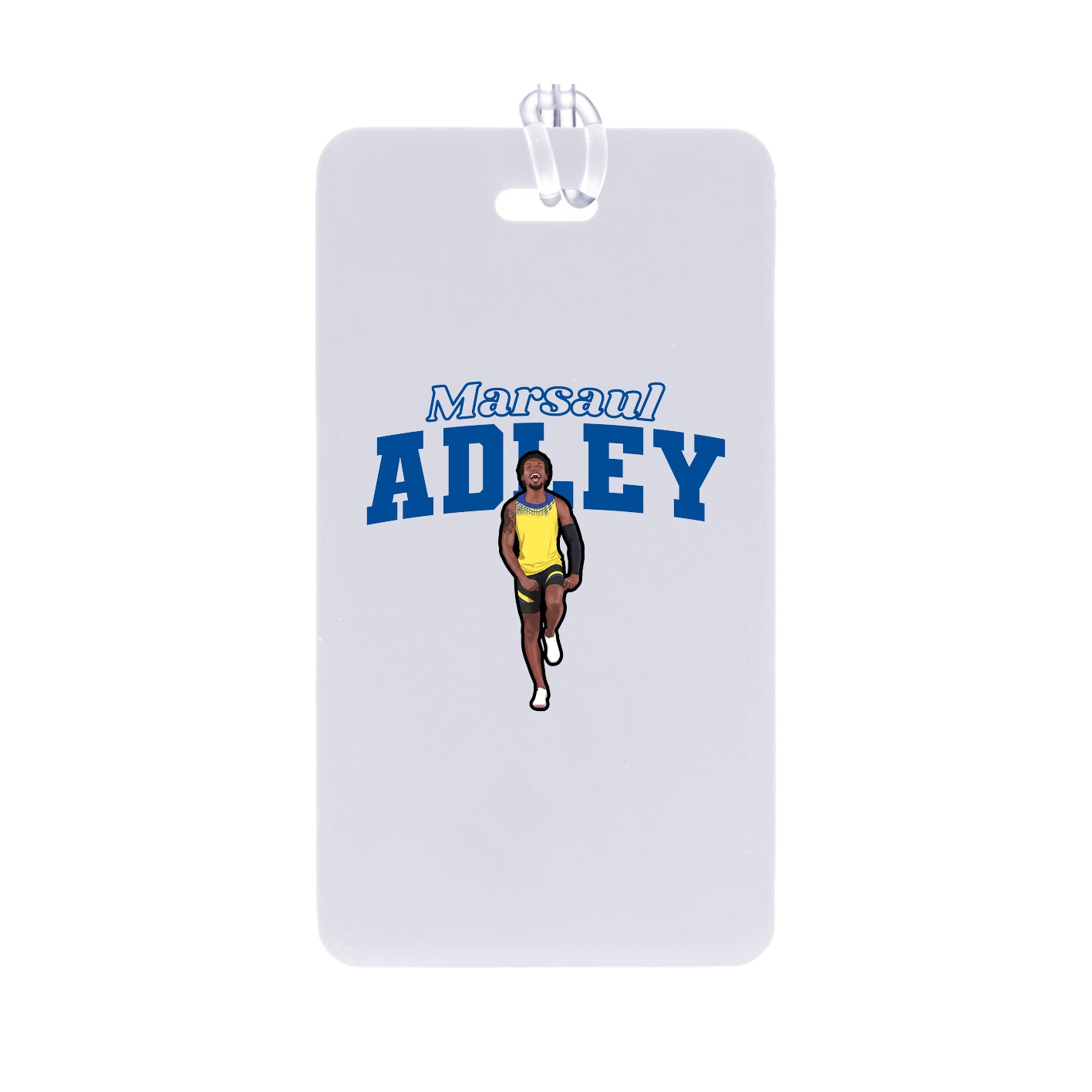 Bag Tag — Name Arch in Classic