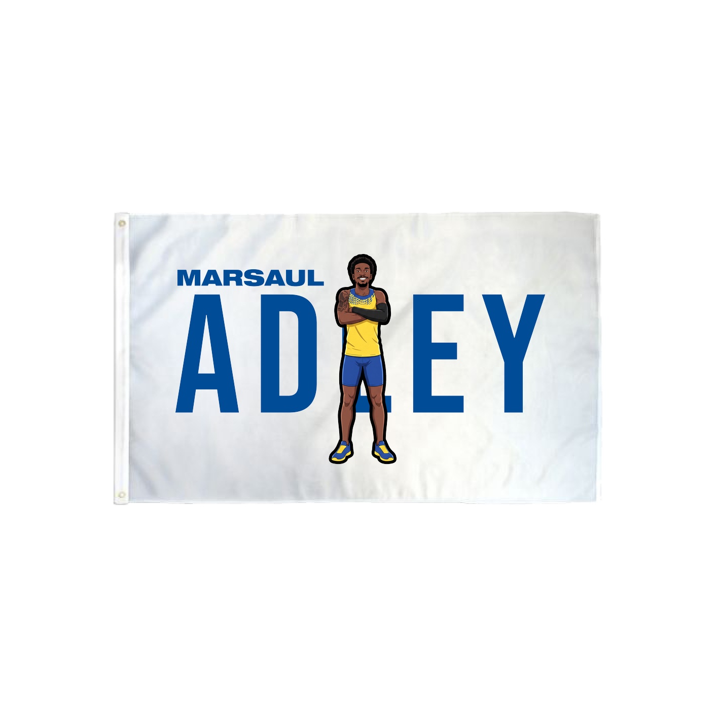 3x5 Flag — Player Name in Classic