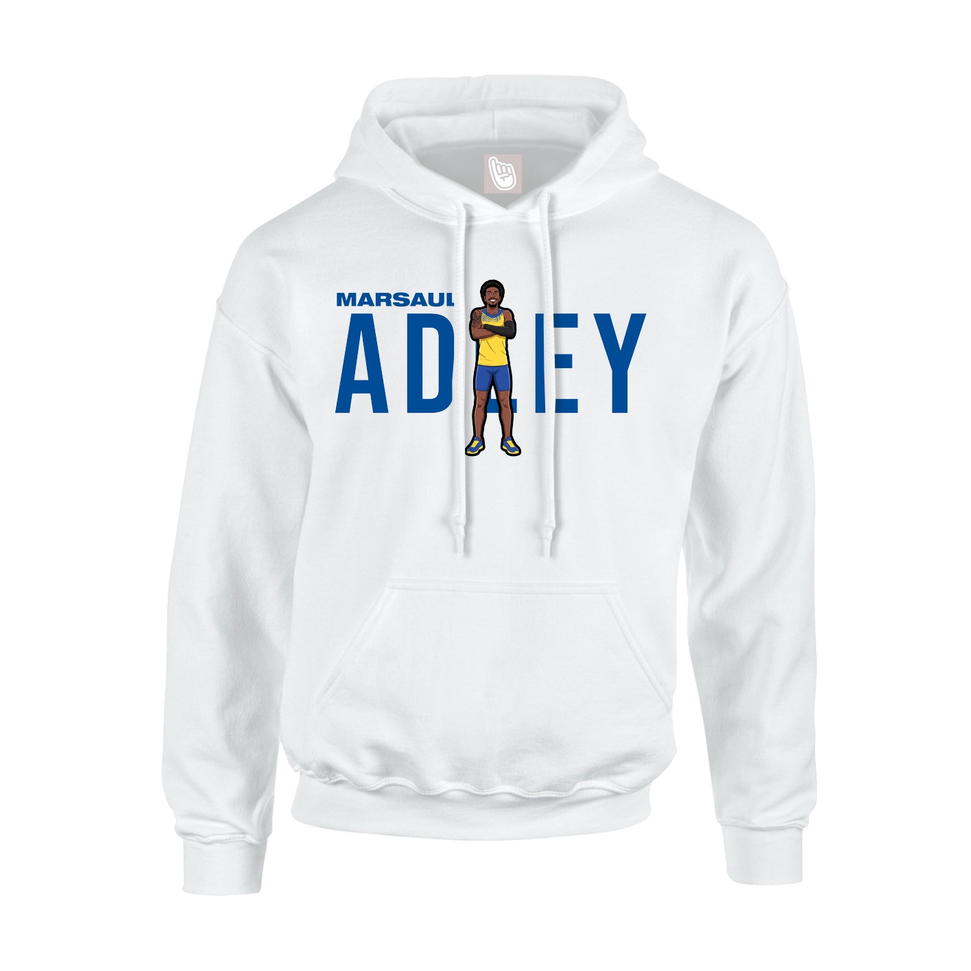 Hoodie — Player Name in White