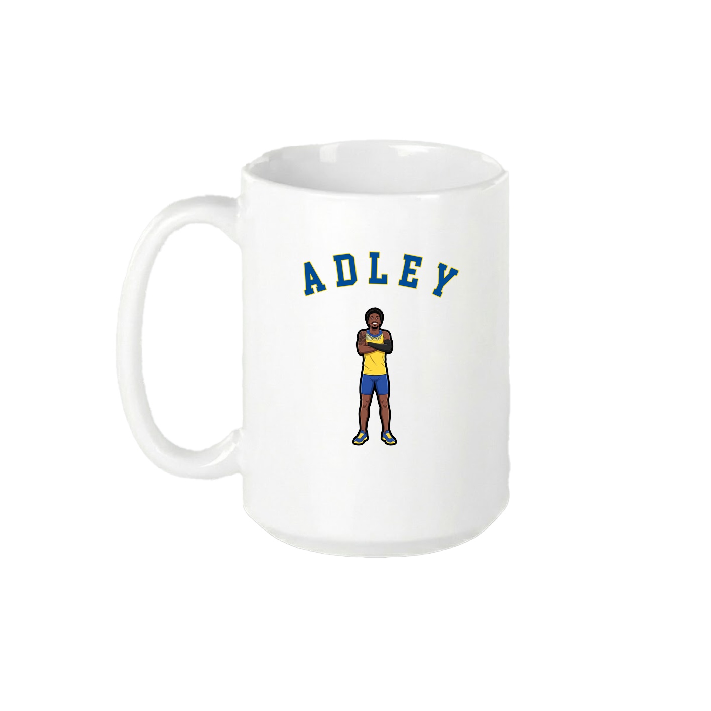 15oz Coffee Mug — Shirsey Arch in White