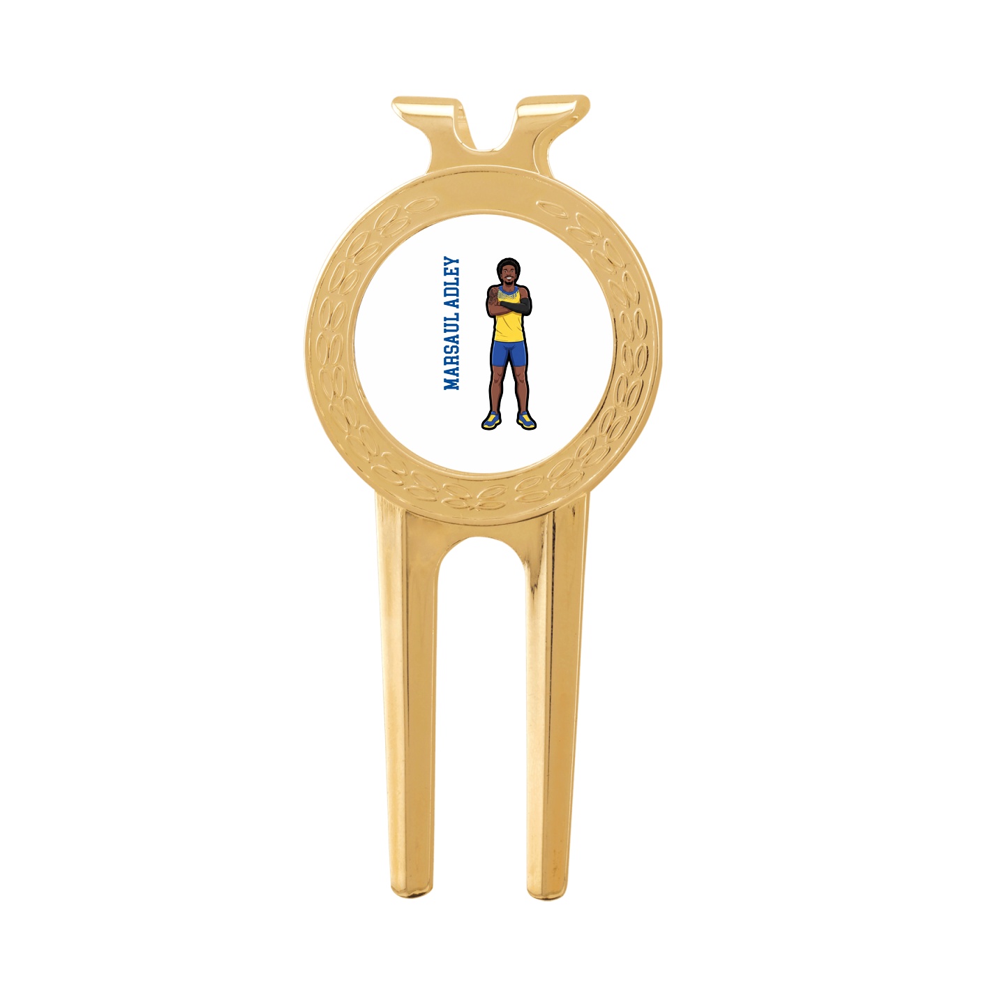 Divot Tool with Ball Marker — Name Vertical in Classic