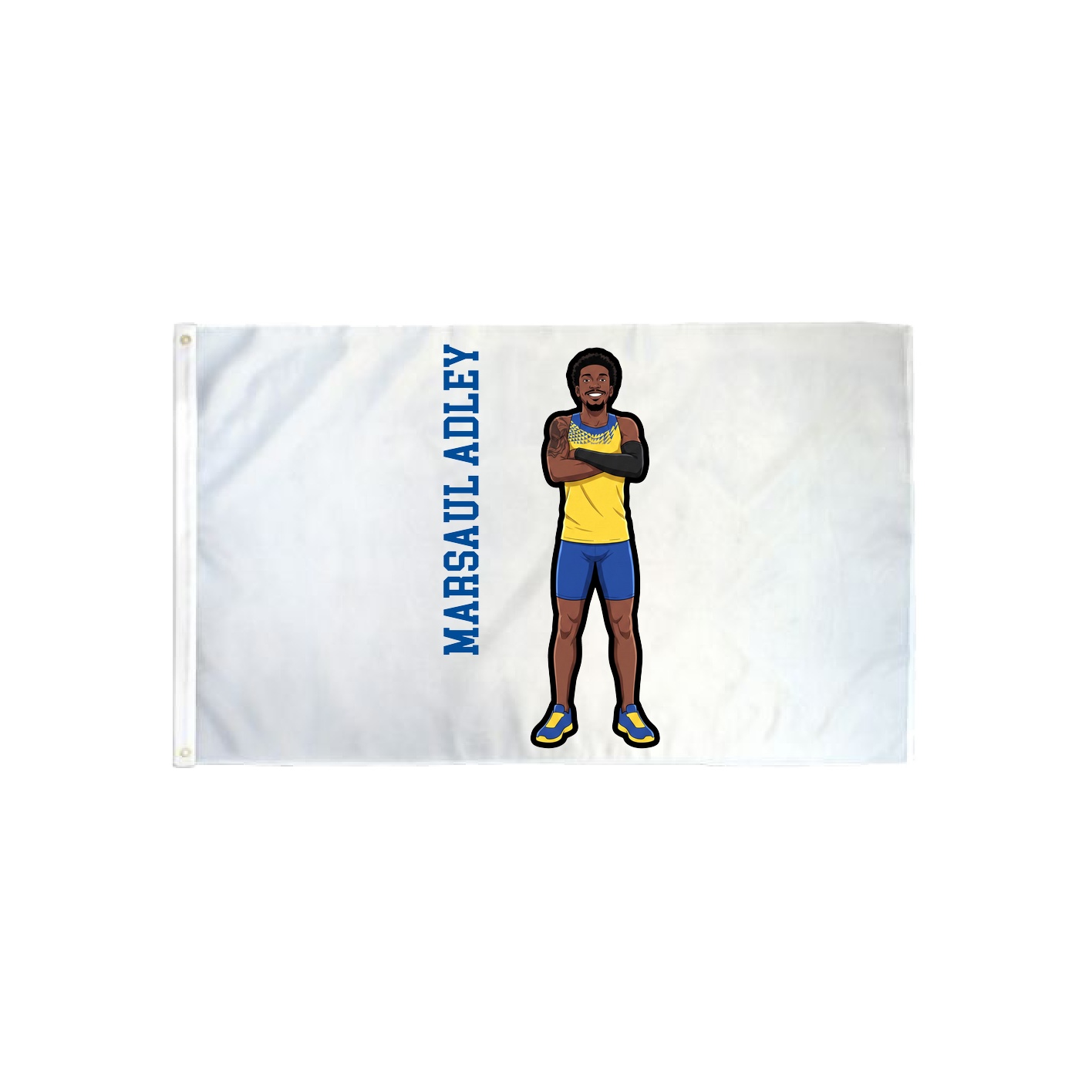3x5 Flag — Name Vertical in Classic
