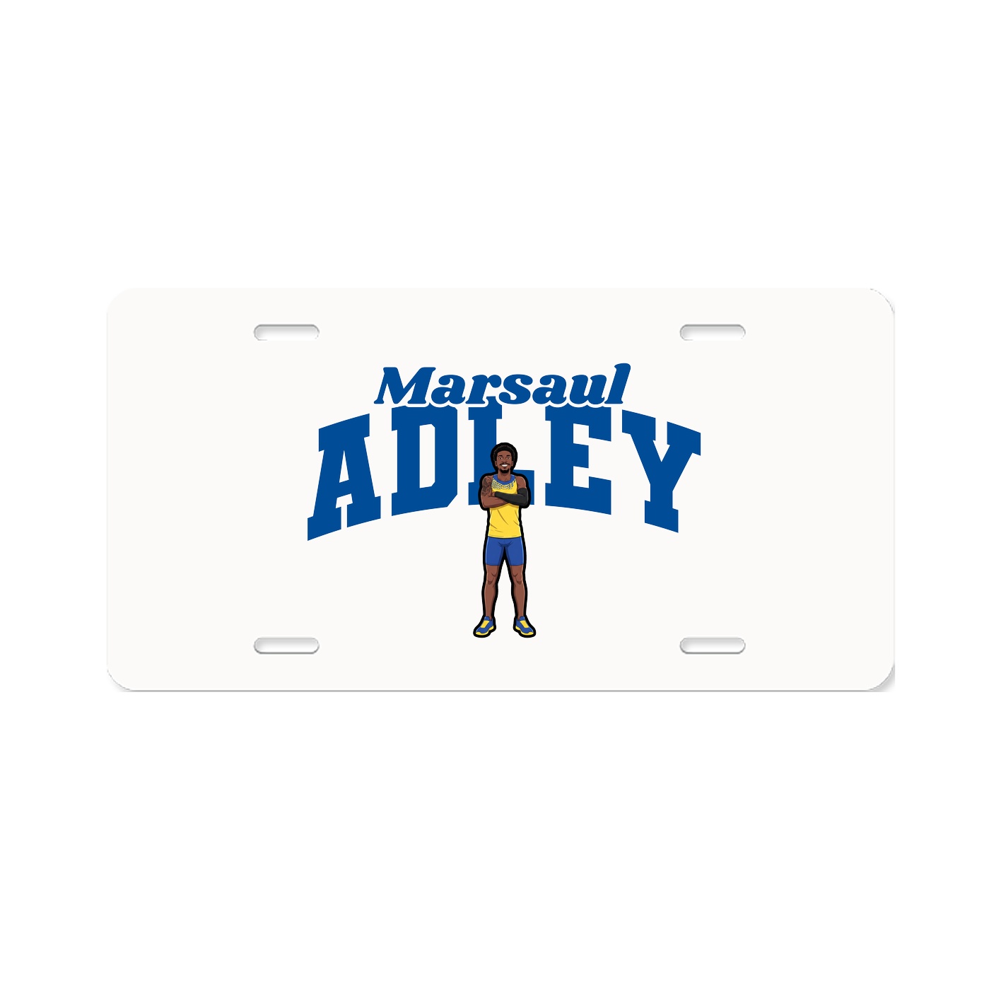 License Plate — Signature Arch in Classic