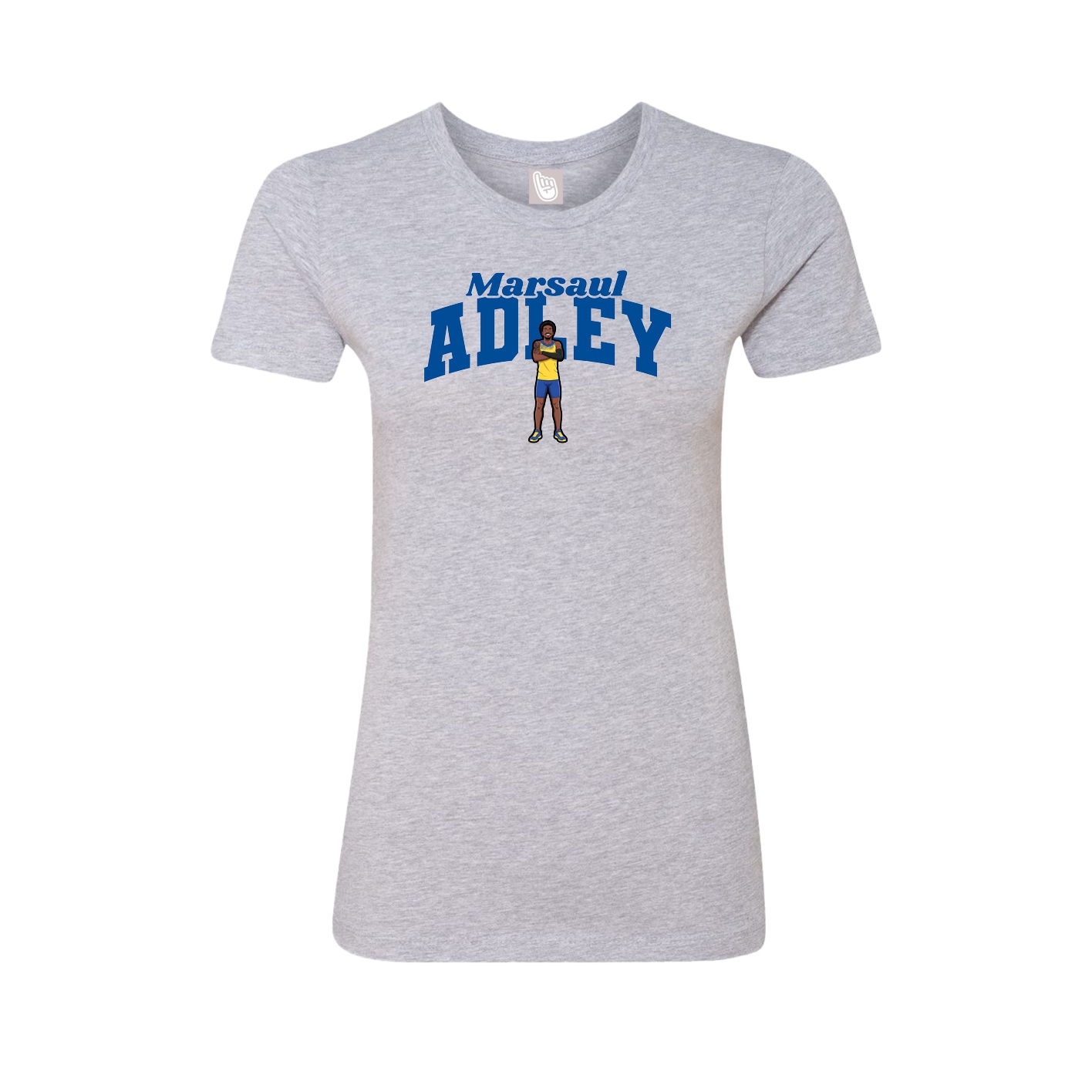 Womens Tee — Signature Arch in Grey