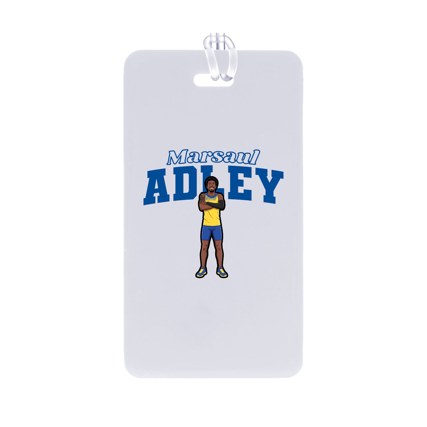 Bag Tag — Name Arch in Classic