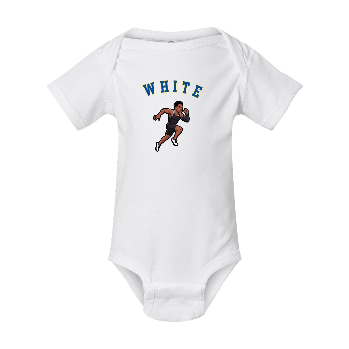 Baby Onesie — Shirsey Arch in White