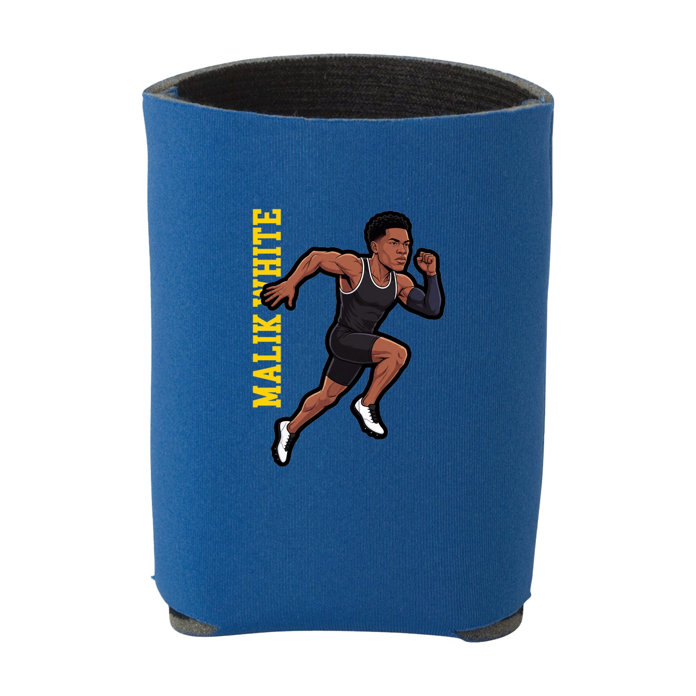 Can Holder — Name Vertical in Royal