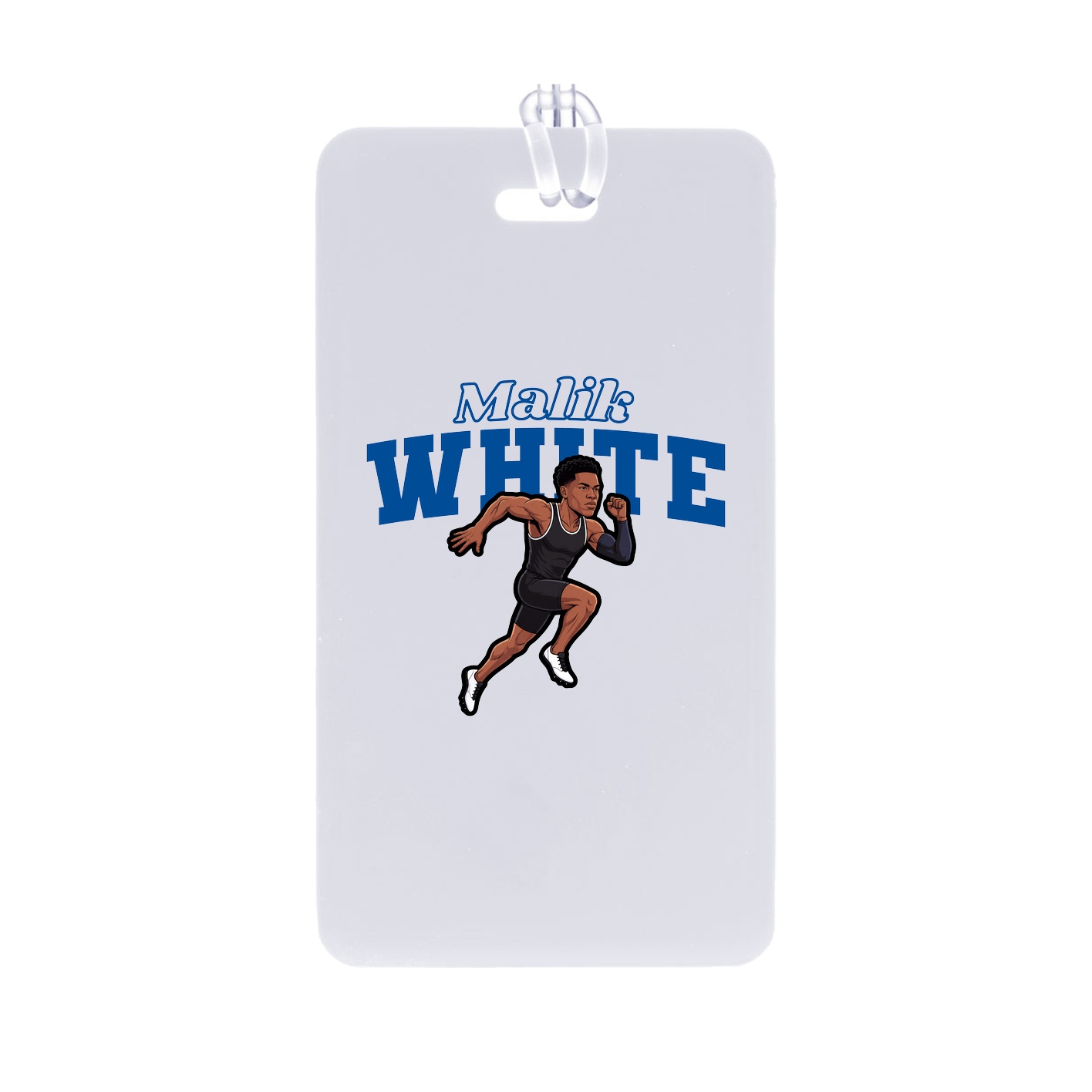 Bag Tag — Name Arch in Classic