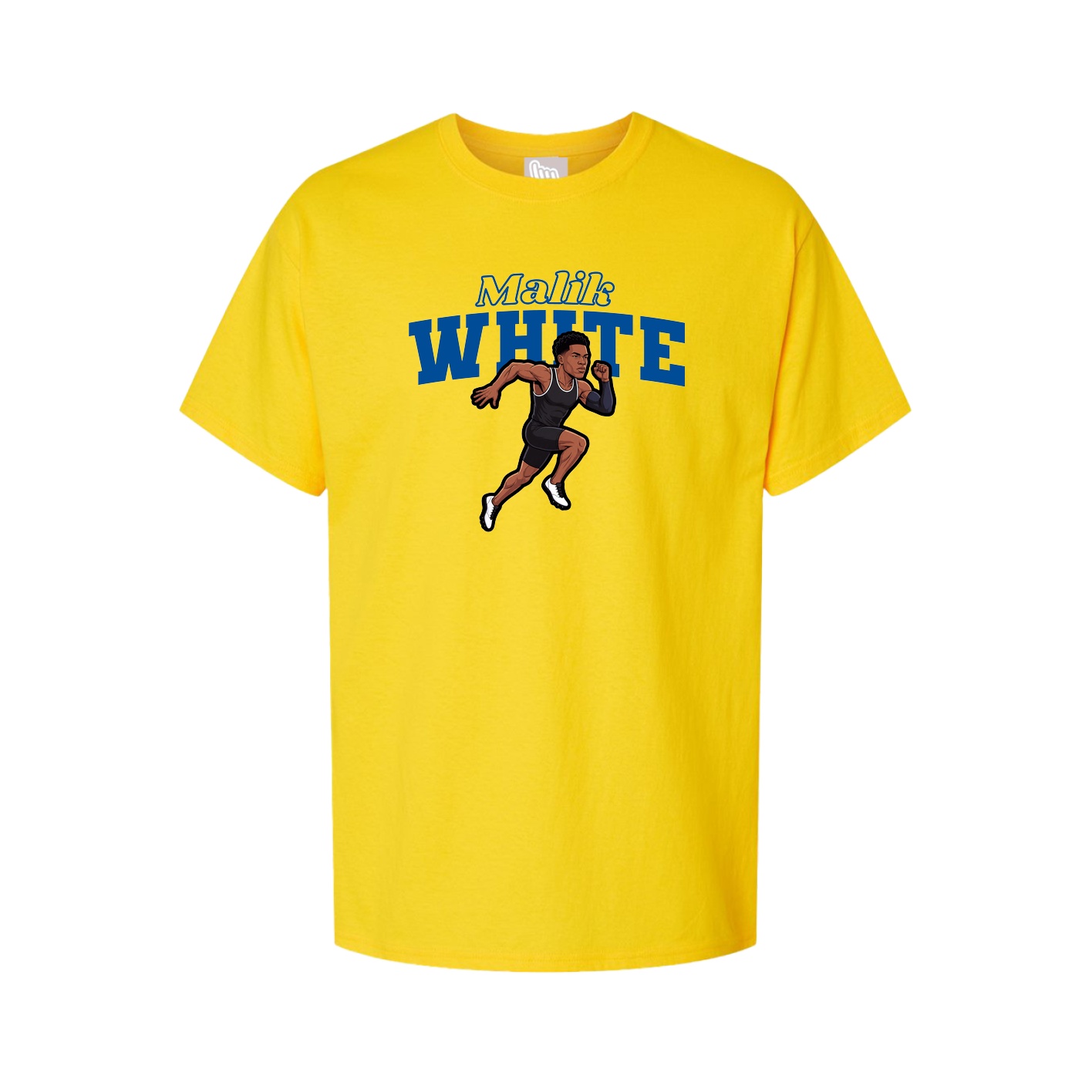 Tee — Name Arch in Gold