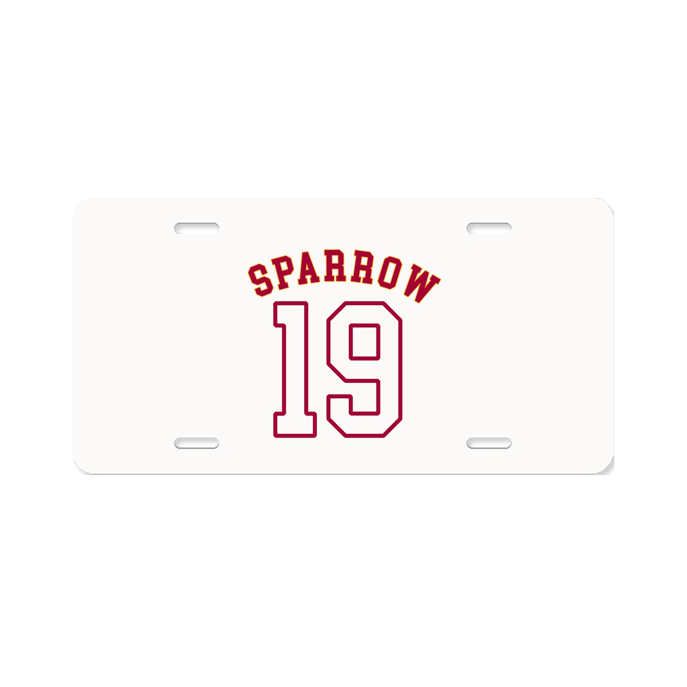 License Plate — Shirsey Arch in Classic