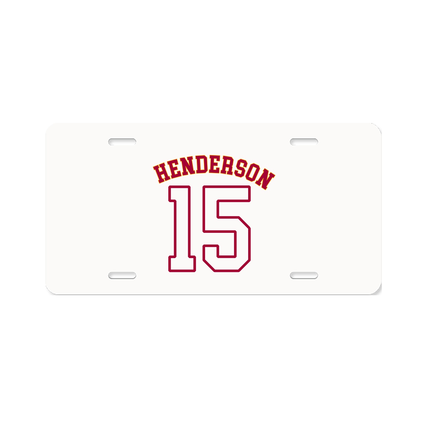 License Plate — Shirsey Arch in Classic