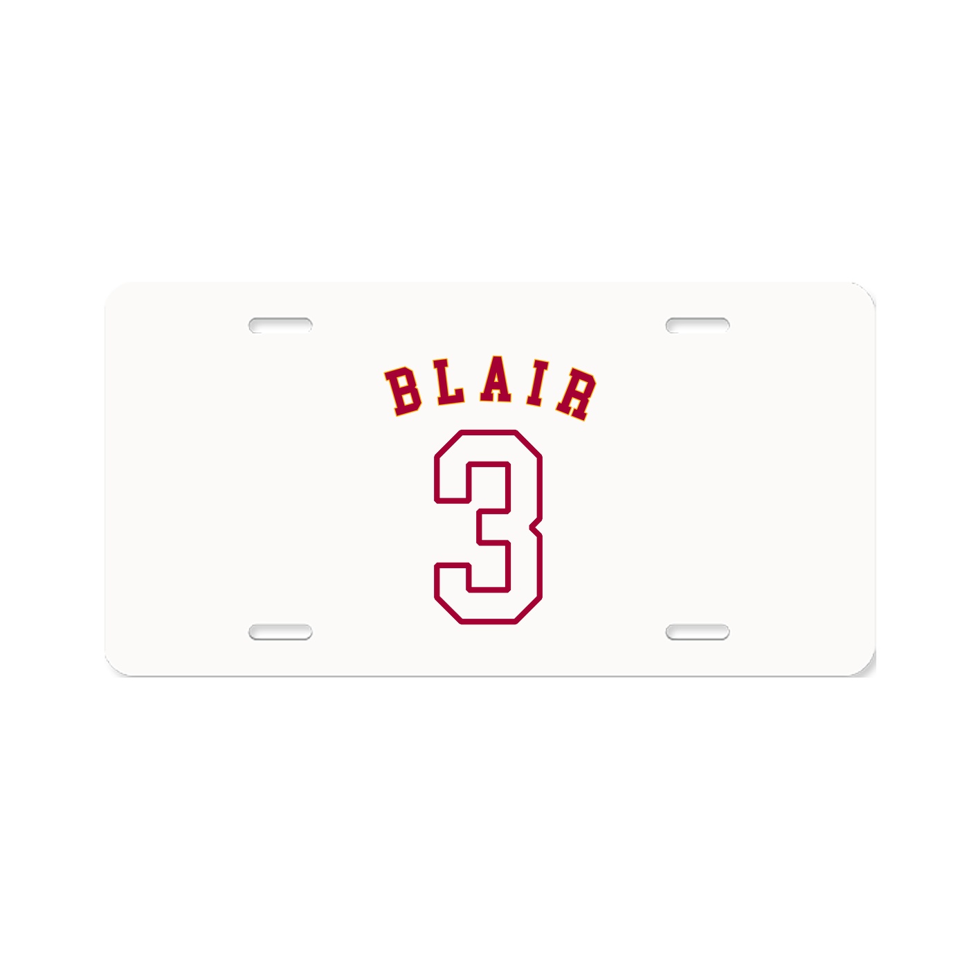 License Plate — Shirsey Arch in Classic