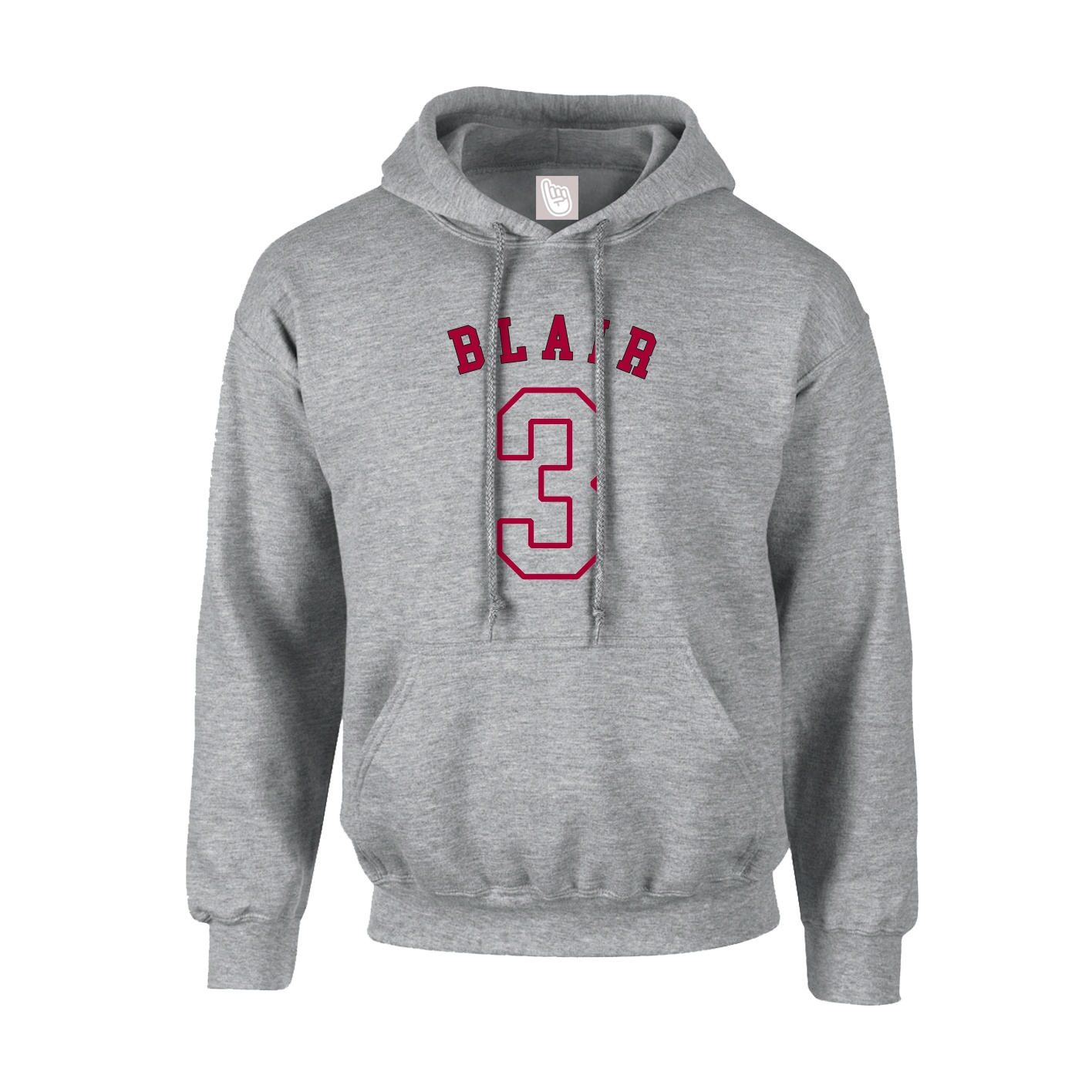 Youth Hoodie — Shirsey Arch in Grey