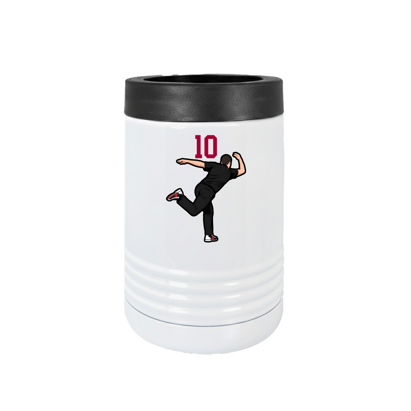 Beverage Holder — Number Top in White