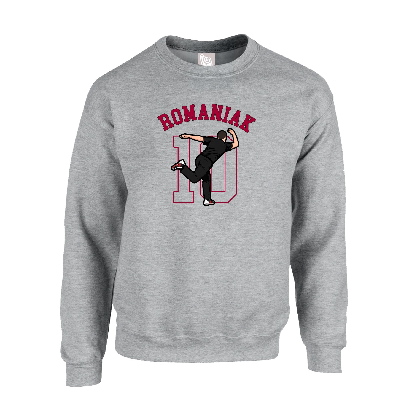 Fleece Crew — Shirsey Arch in Grey