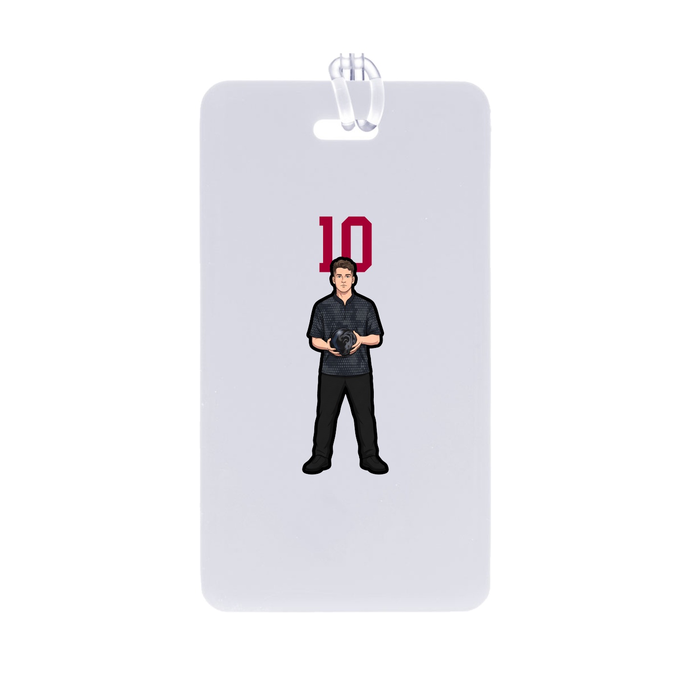 Bag Tag — Number Top in Classic