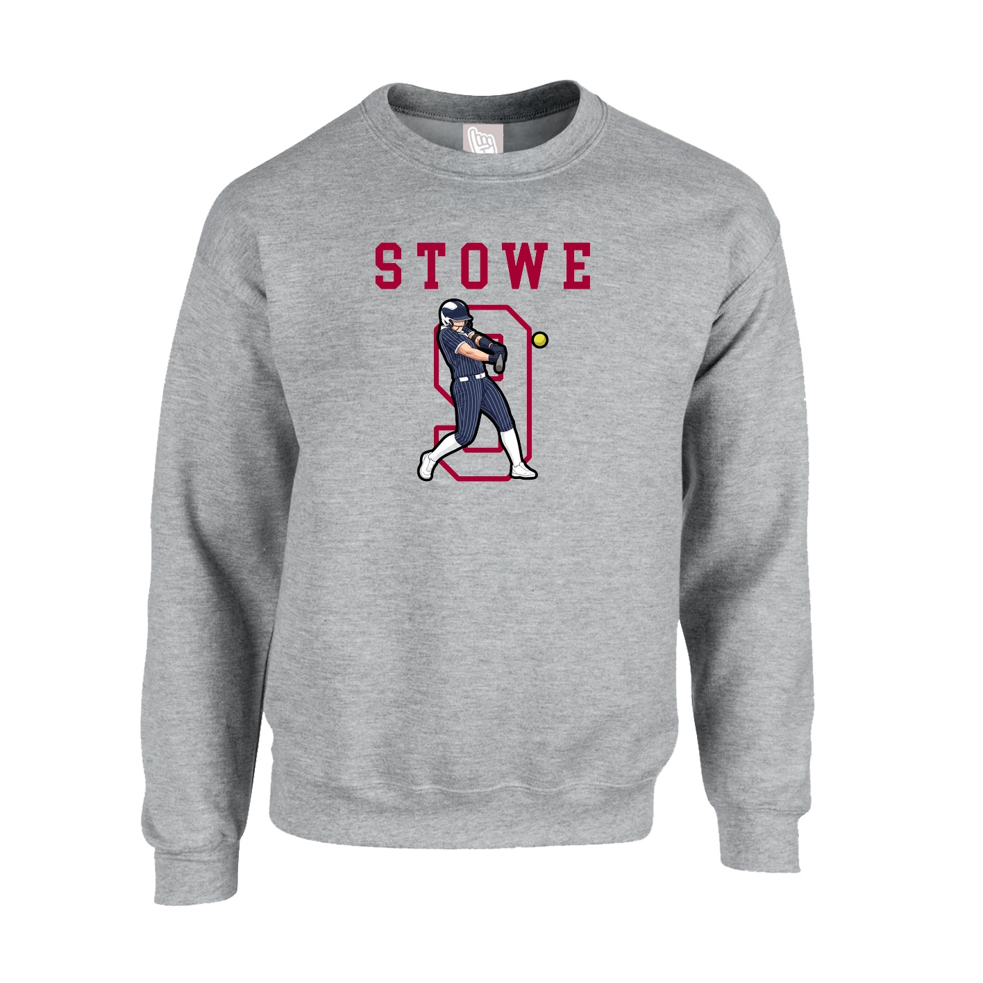 Fleece Crew — Shirsey in Grey