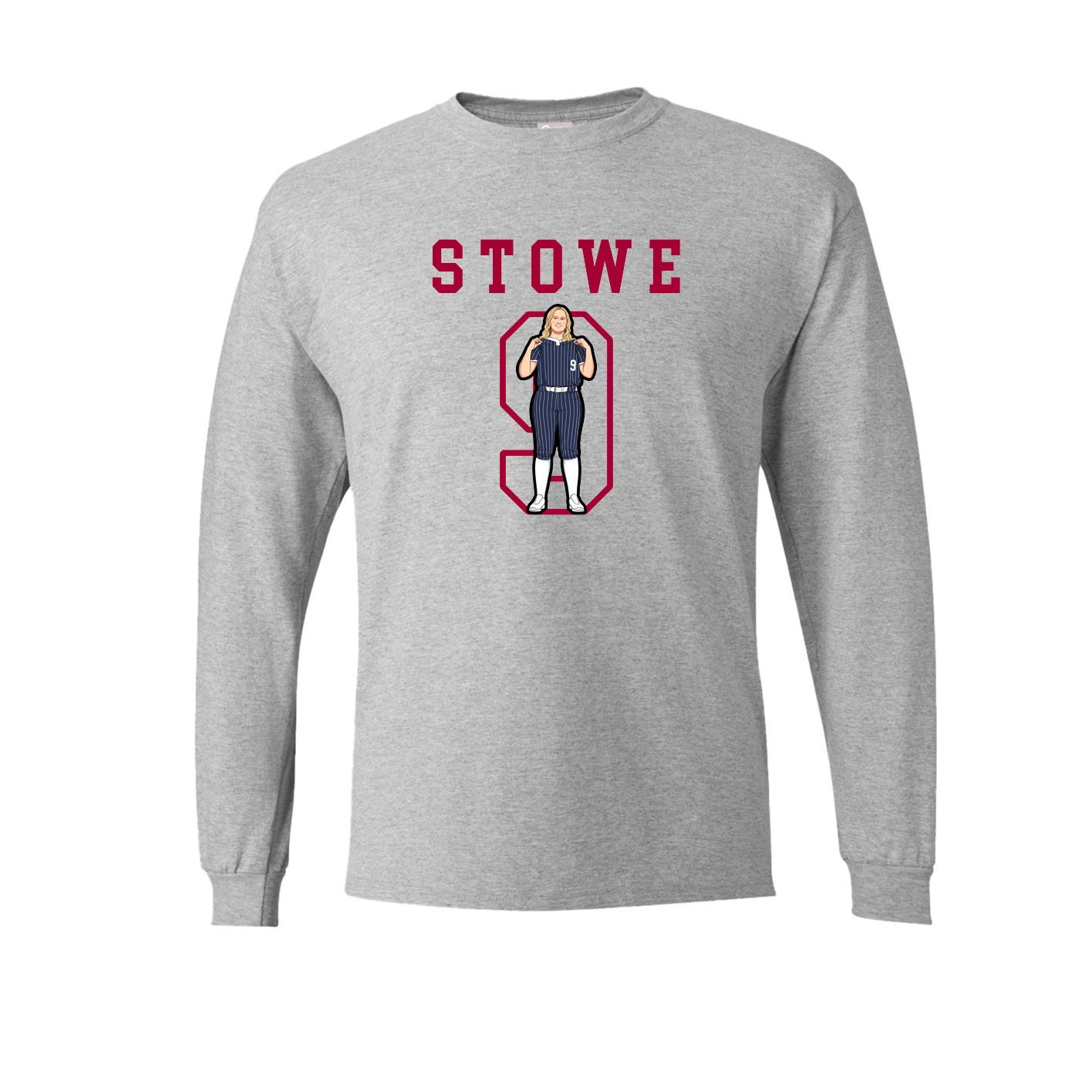 Long Sleeve Tee — Shirsey in Grey
