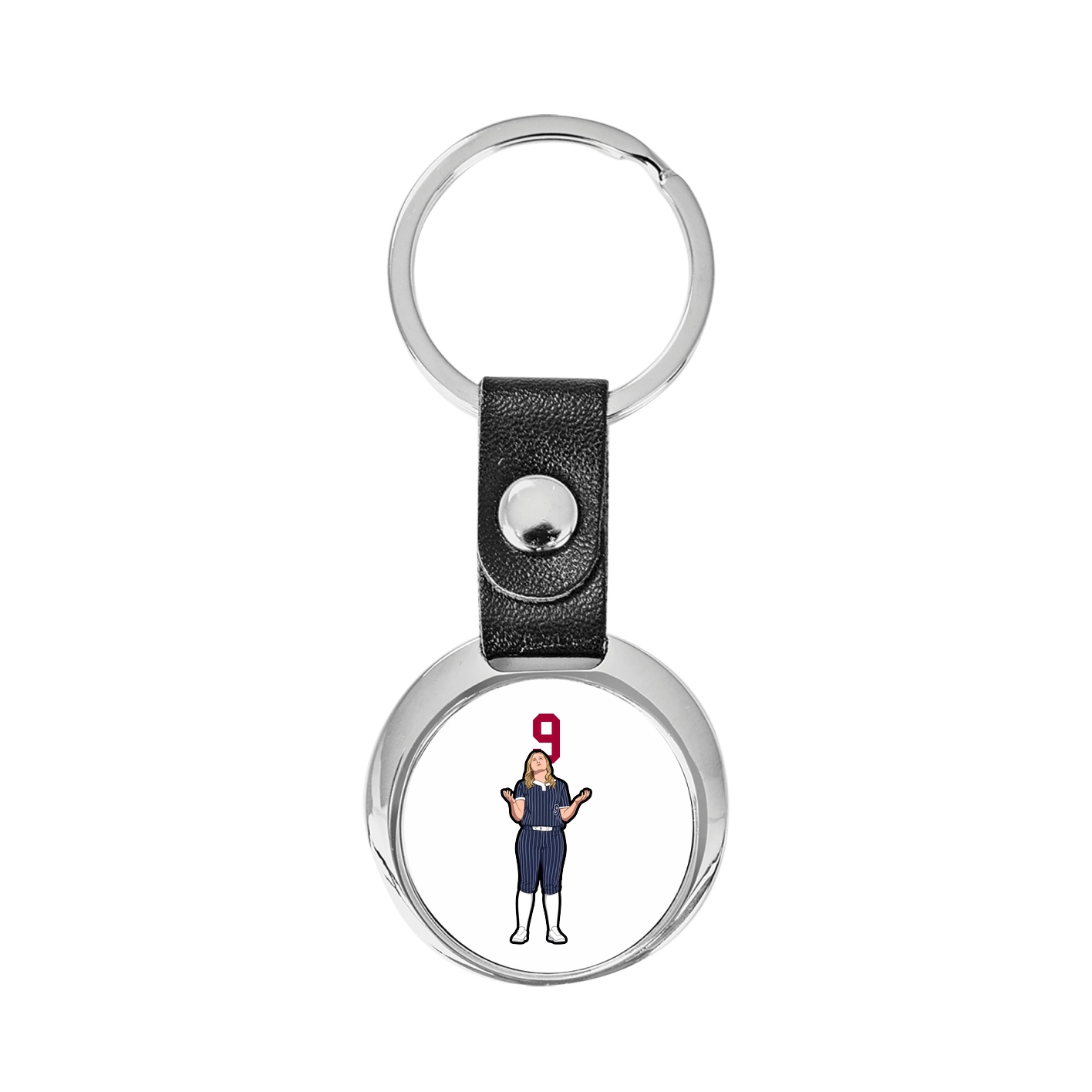 Key Chain — Number Top in Classic