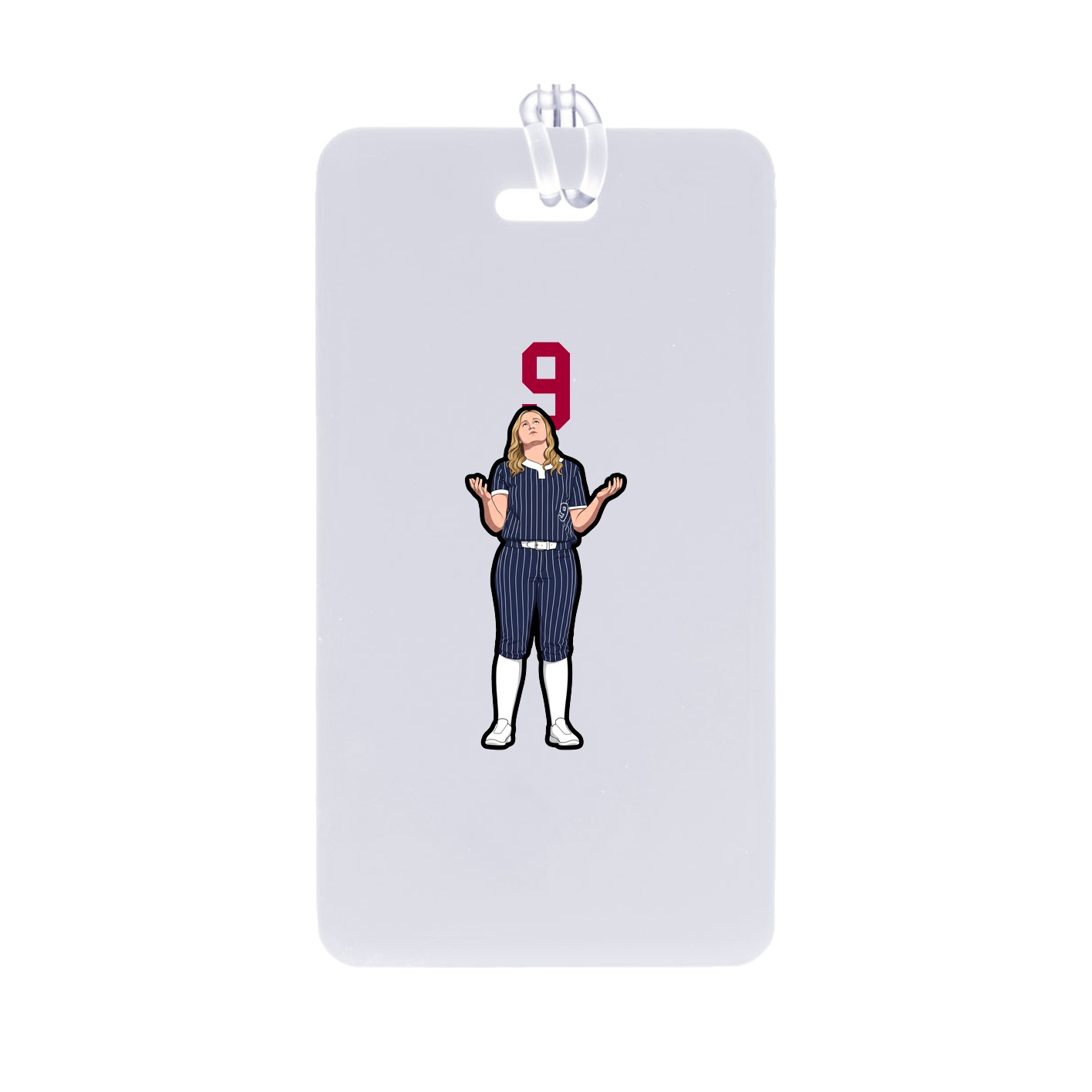 Bag Tag — Number Top in Classic