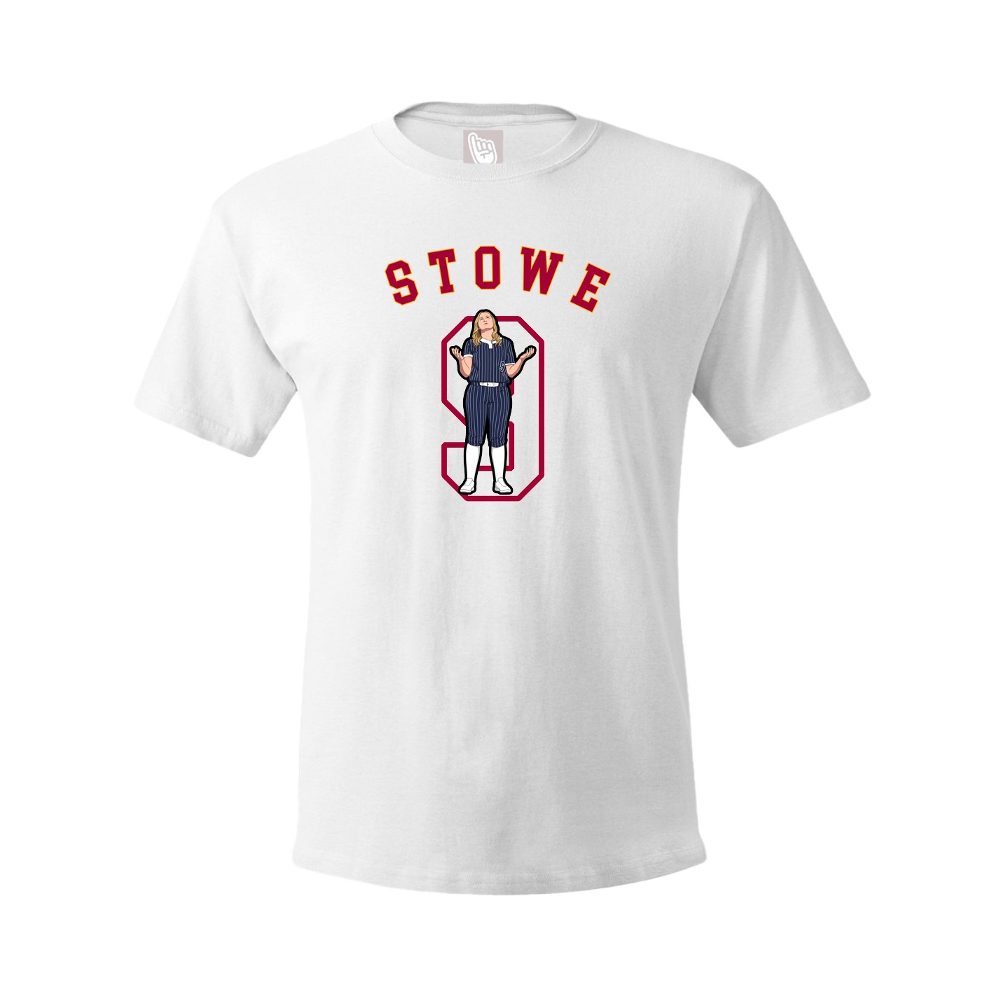 Youth Tee — Shirsey Arch in White