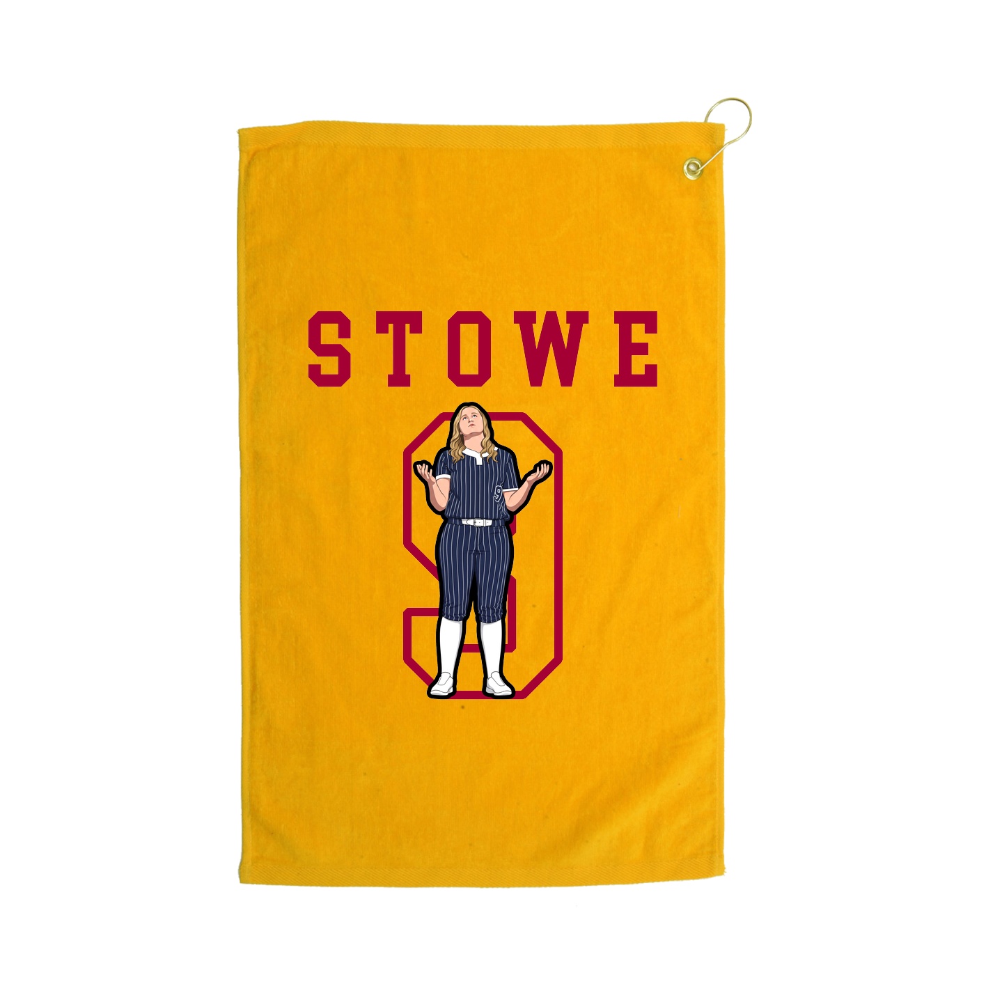 Golf Towel — Shirsey in Gold
