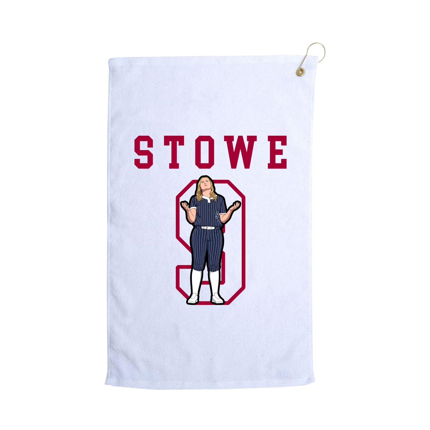 Golf Towel — Shirsey in White