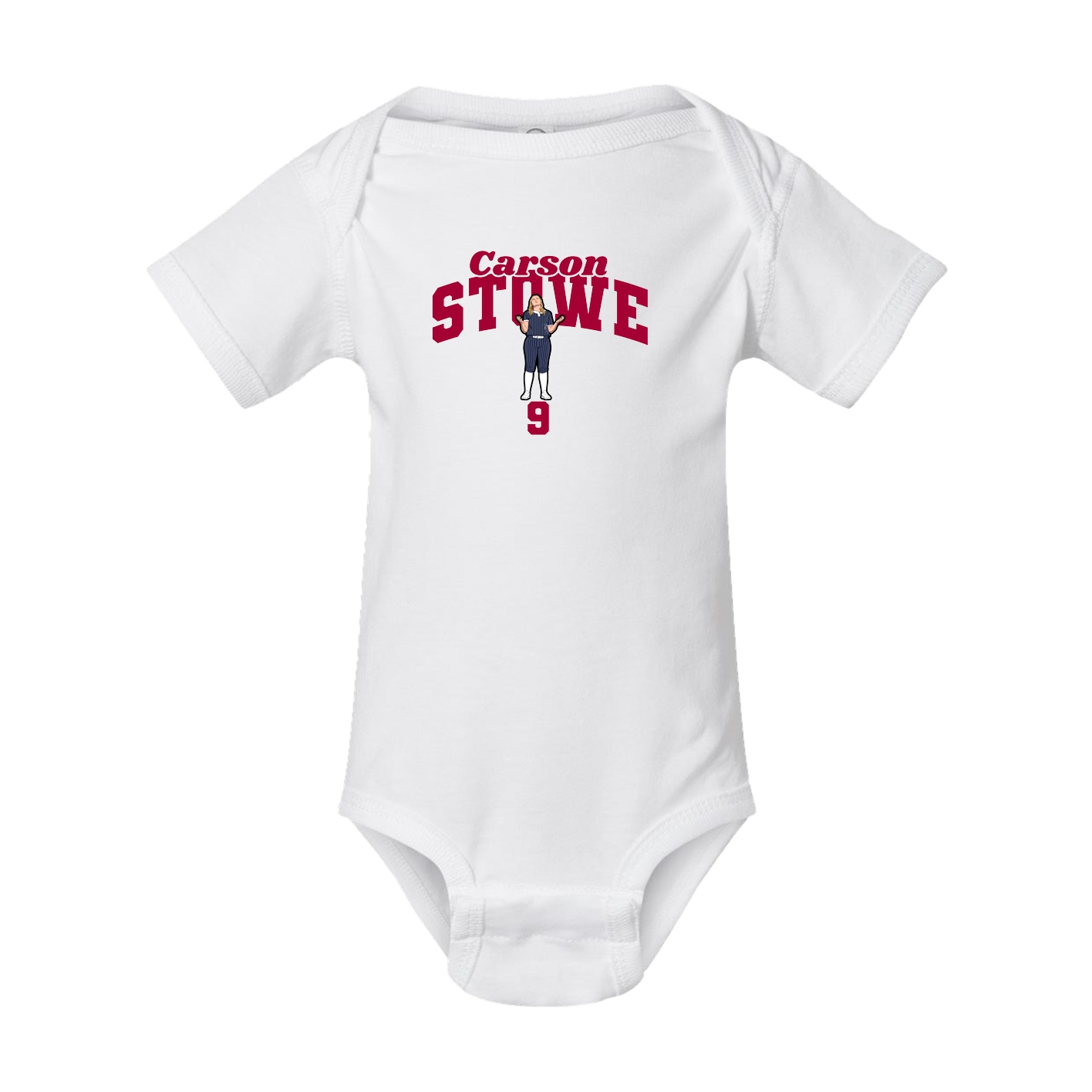 Baby Onesie — Signature Arch in White
