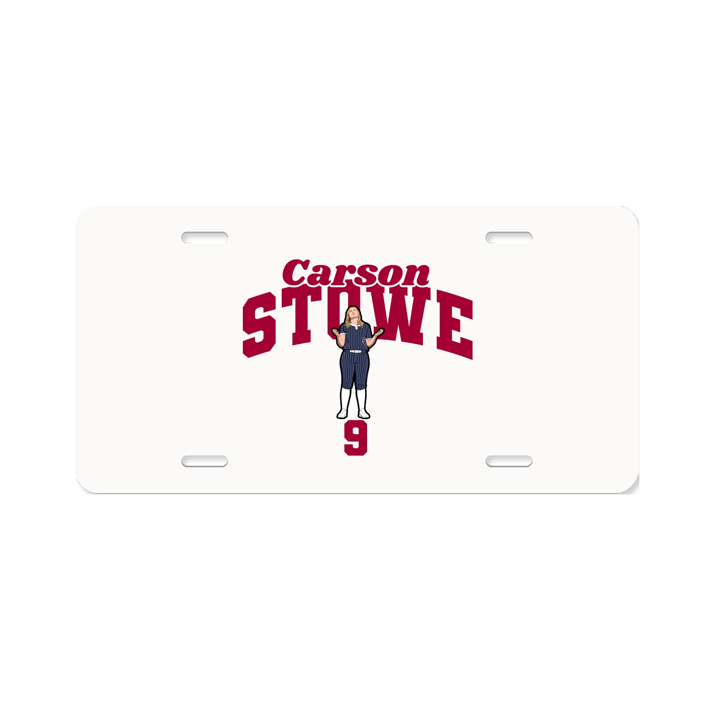 License Plate — Signature Arch in Classic
