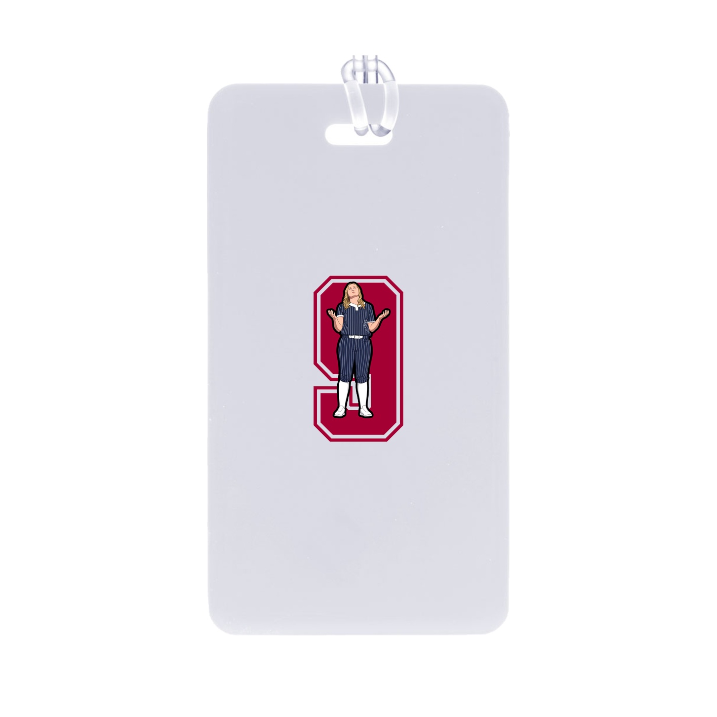 Bag Tag — Number in Classic