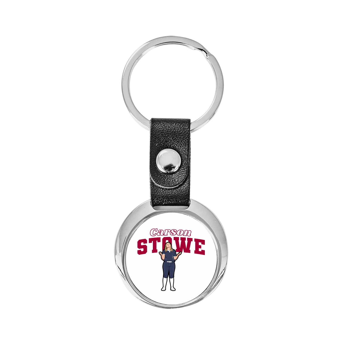 Key Chain — Name Arch in Classic