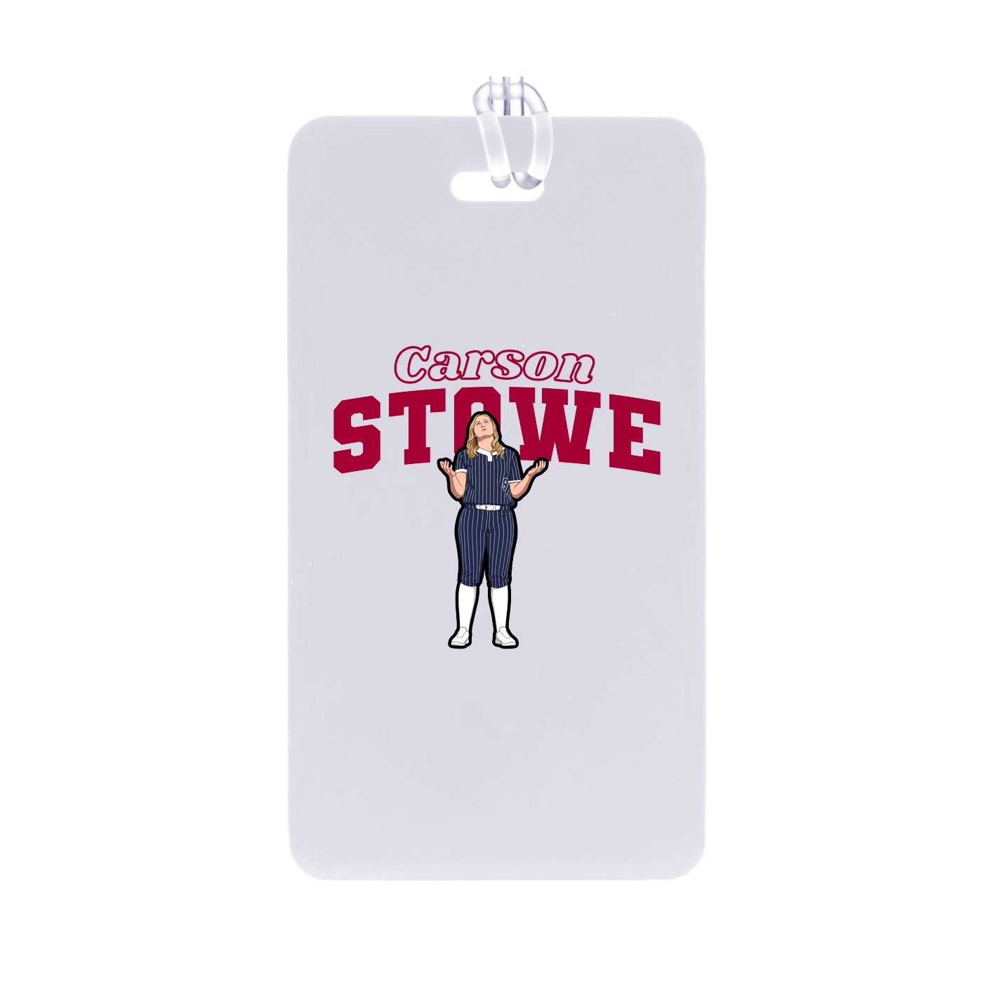 Bag Tag — Name Arch in Classic