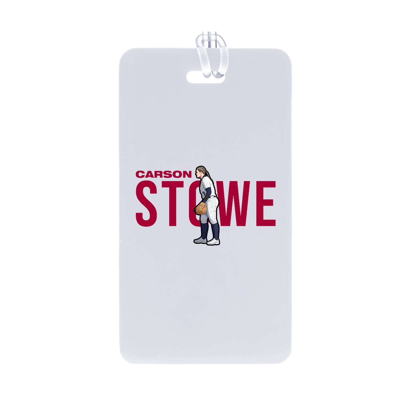 Bag Tag — Player Name in Classic