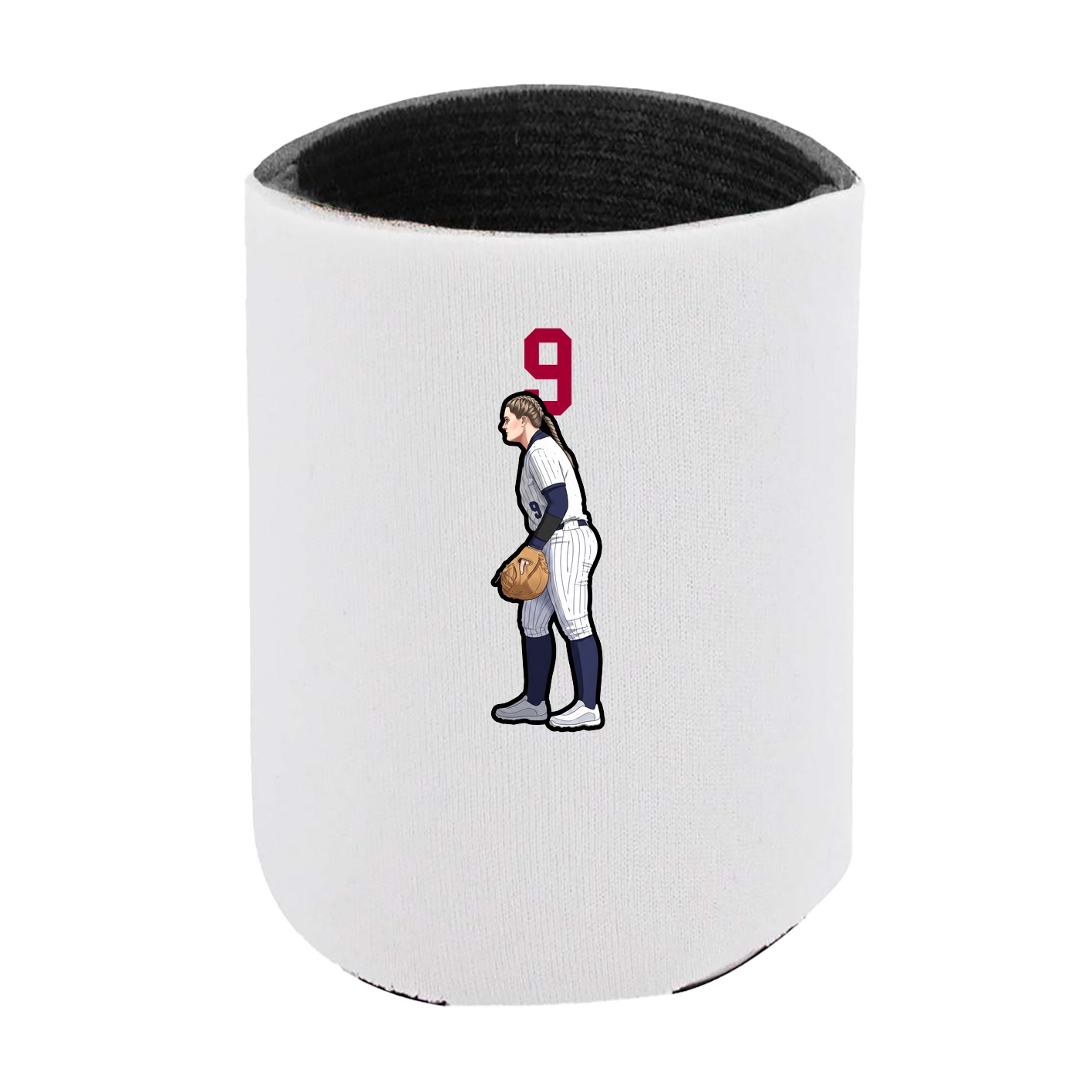Can Holder — Number Top in White