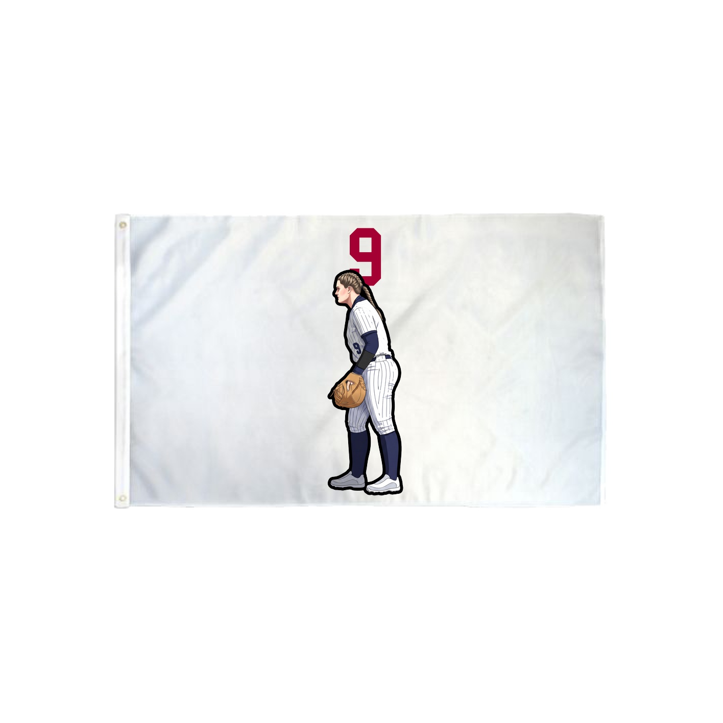 3x5 Flag — Number Top in Classic