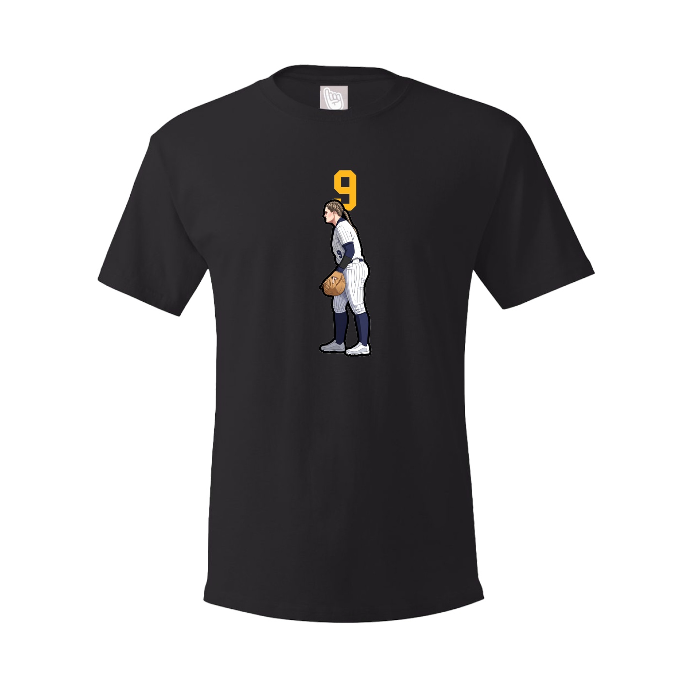 Tee — Number Top in Black