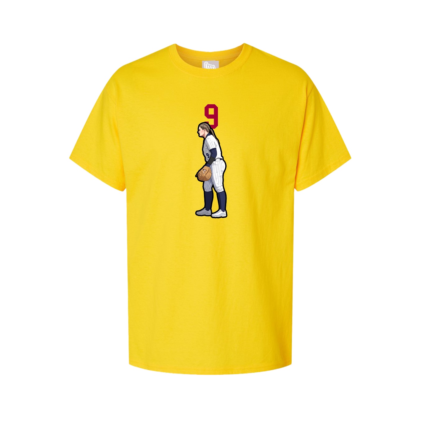 Tee — Number Top in Gold