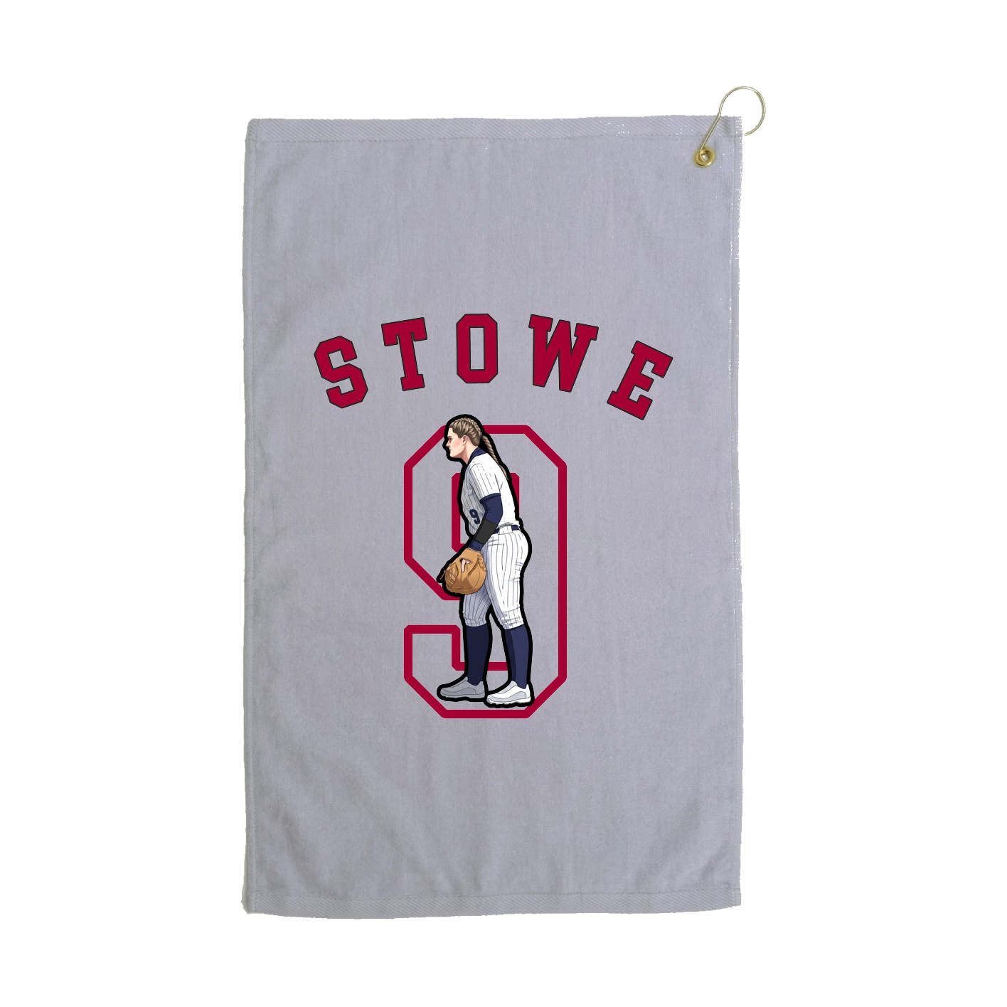 Golf Towel — Shirsey Arch in Grey