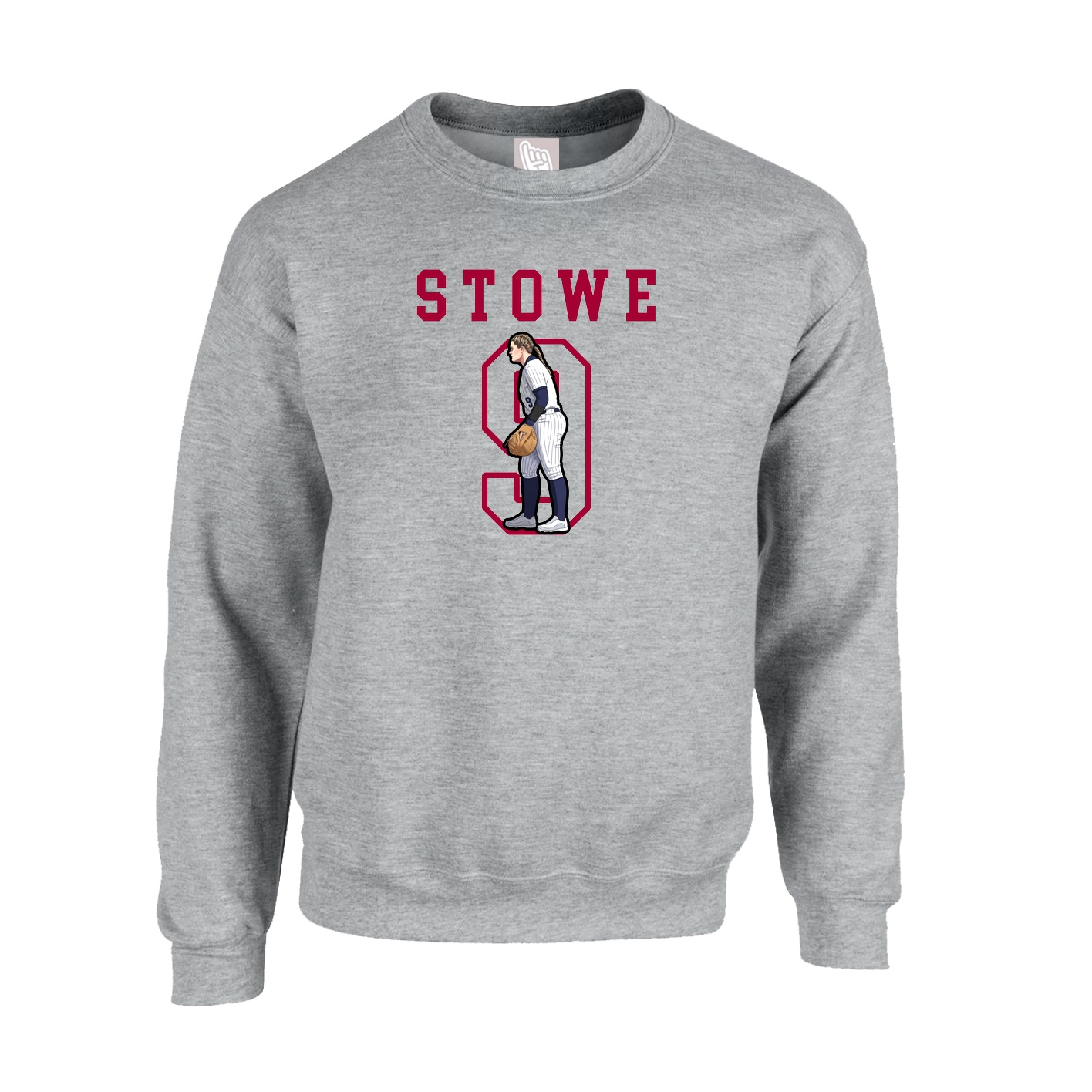 Fleece Crew — Shirsey in Grey