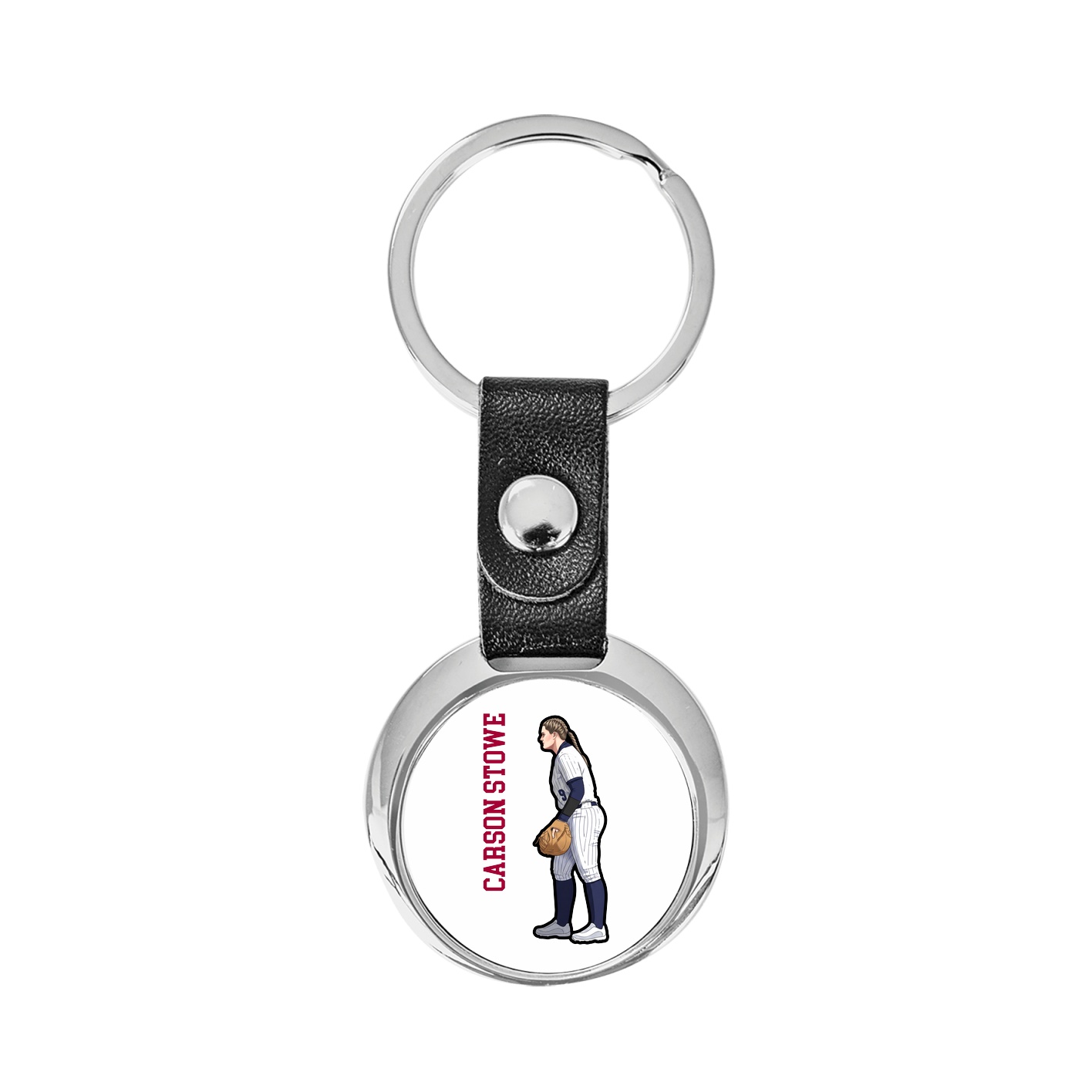 Key Chain — Name Vertical in Classic
