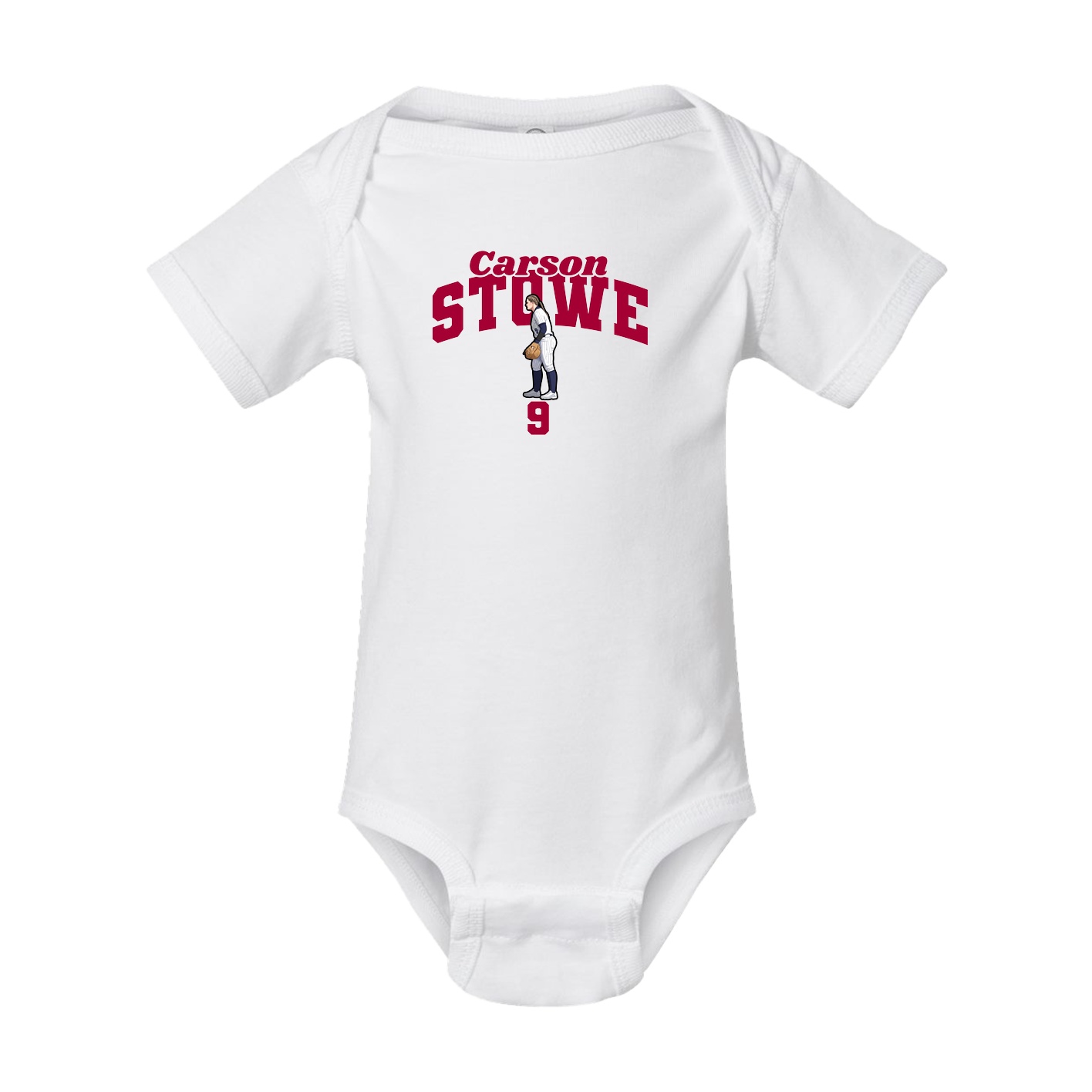 Baby Onesie — Signature Arch in White